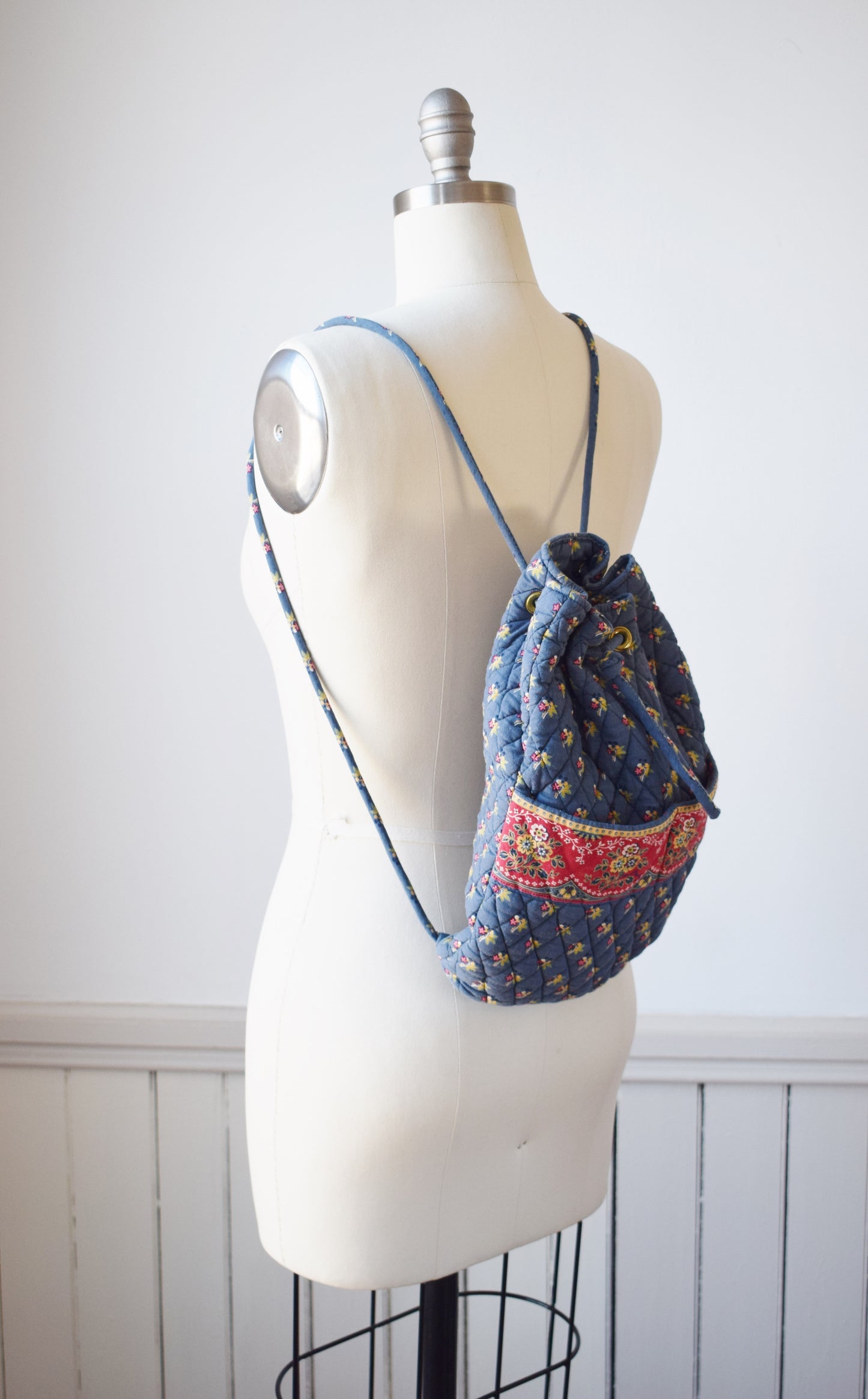 Vintage Vera Bradley Quilted Backpack