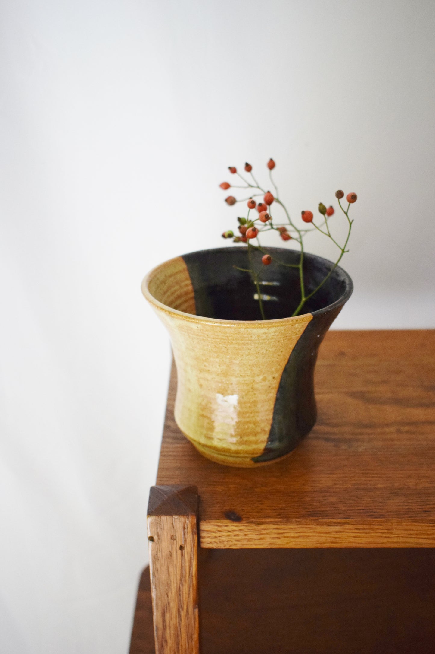 Small Studio Art Pottery Vase | Artist Signed