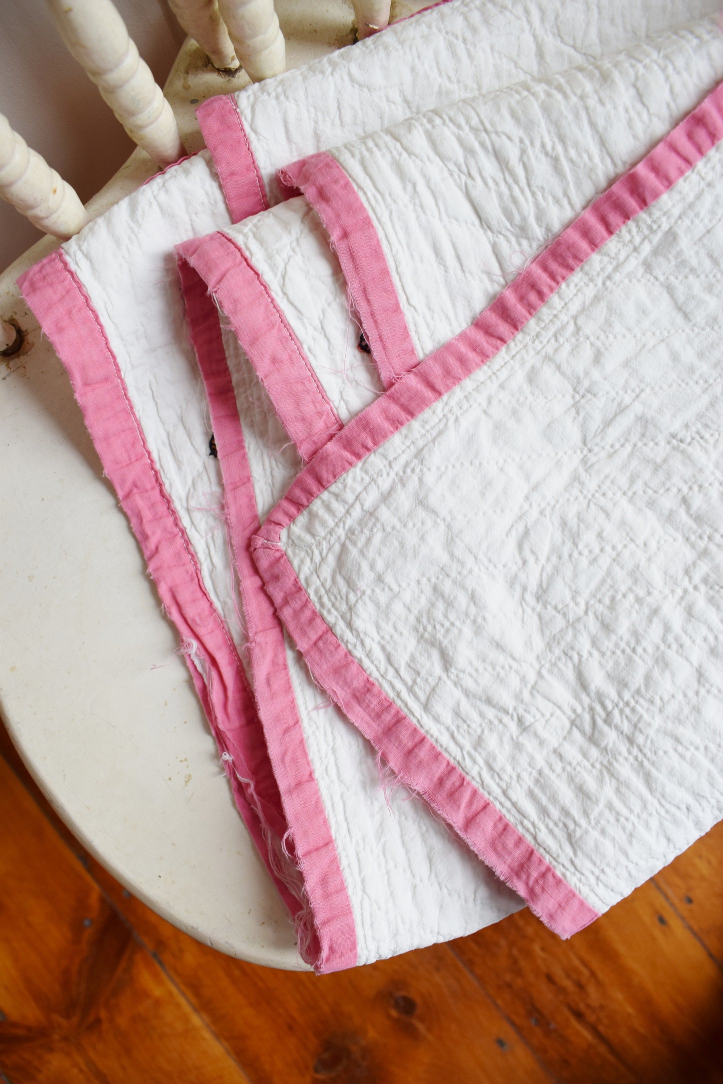 1930s/1940s Small Quilted Throw or Wall Hanging