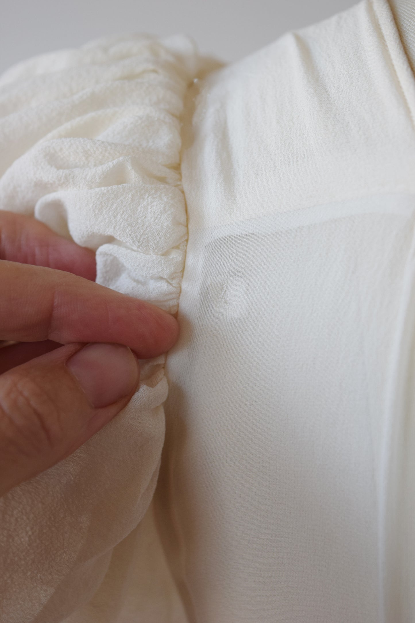 1930s Ivory Silk Gown | XS