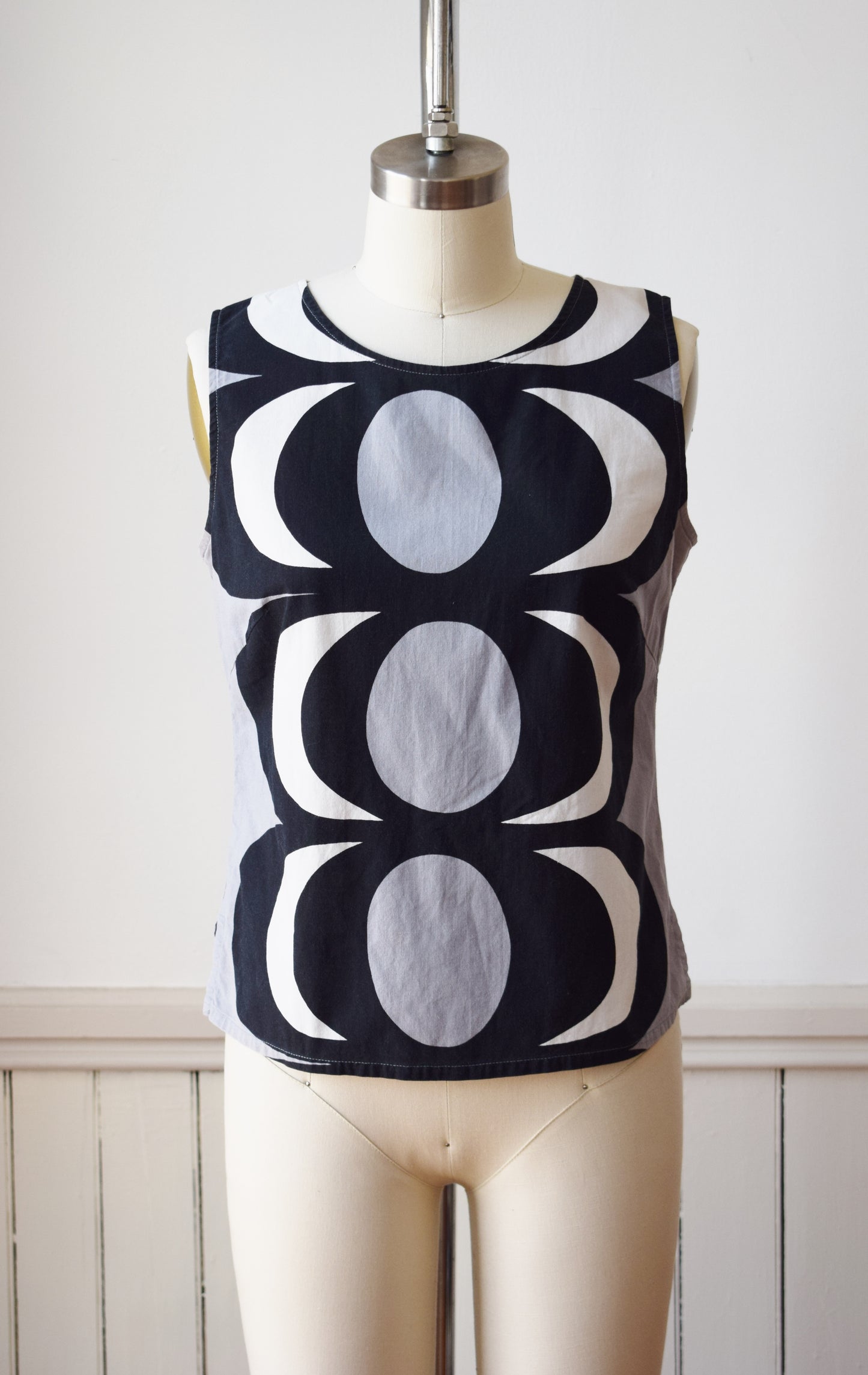 Vintage Marimekko Cotton Top | S