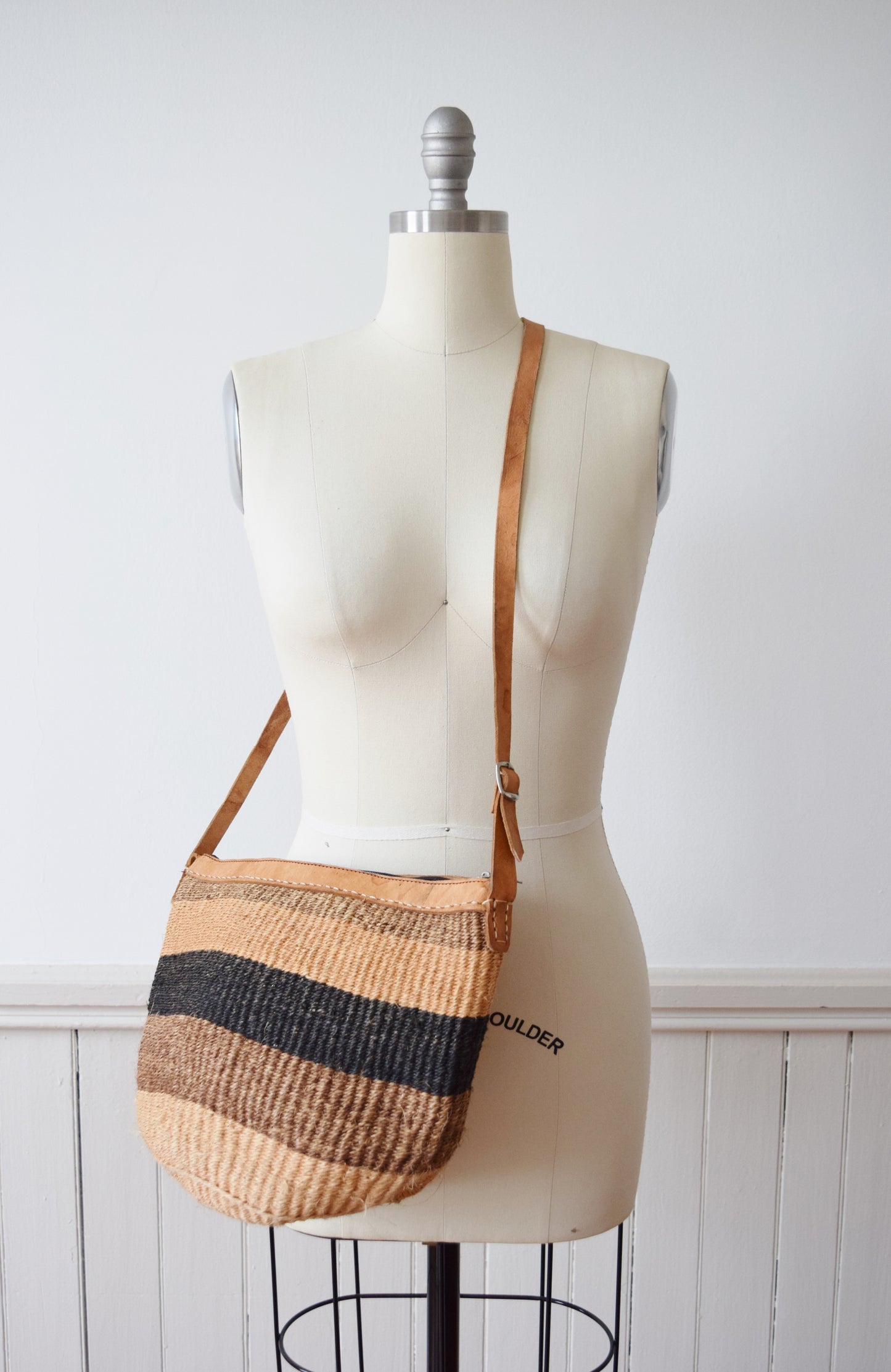 Vintage Sisal Market Tote