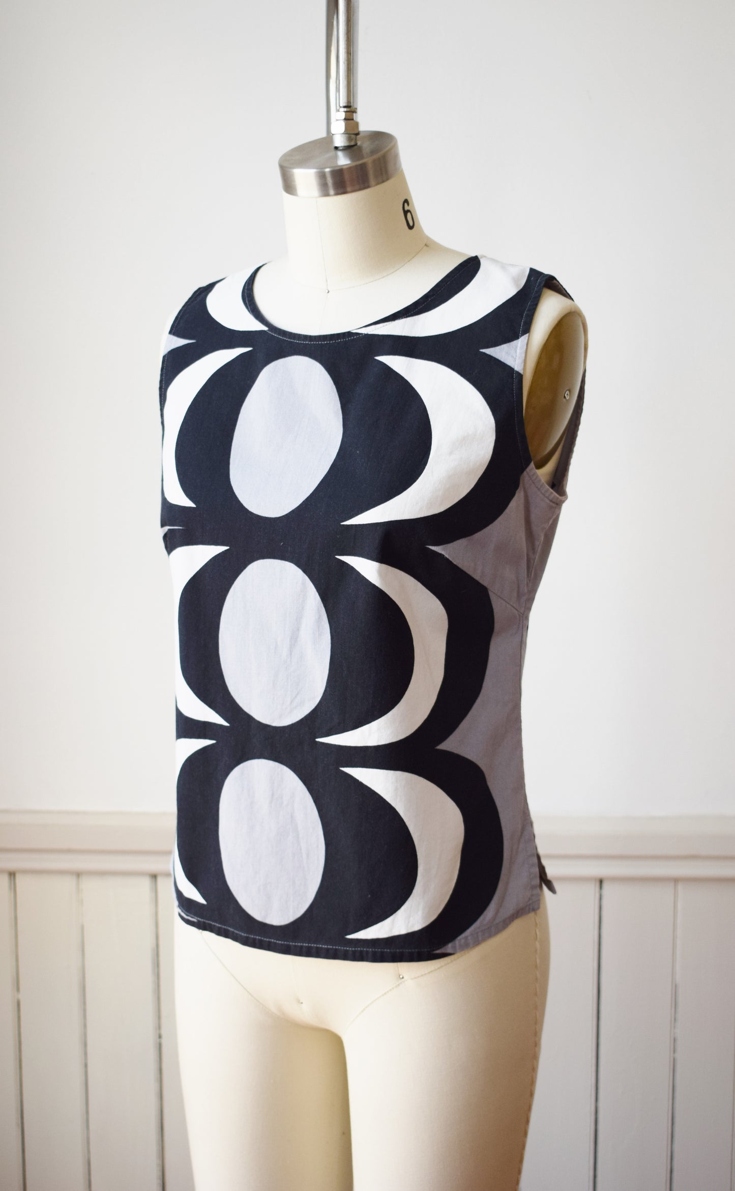 Vintage Marimekko Cotton Top | S