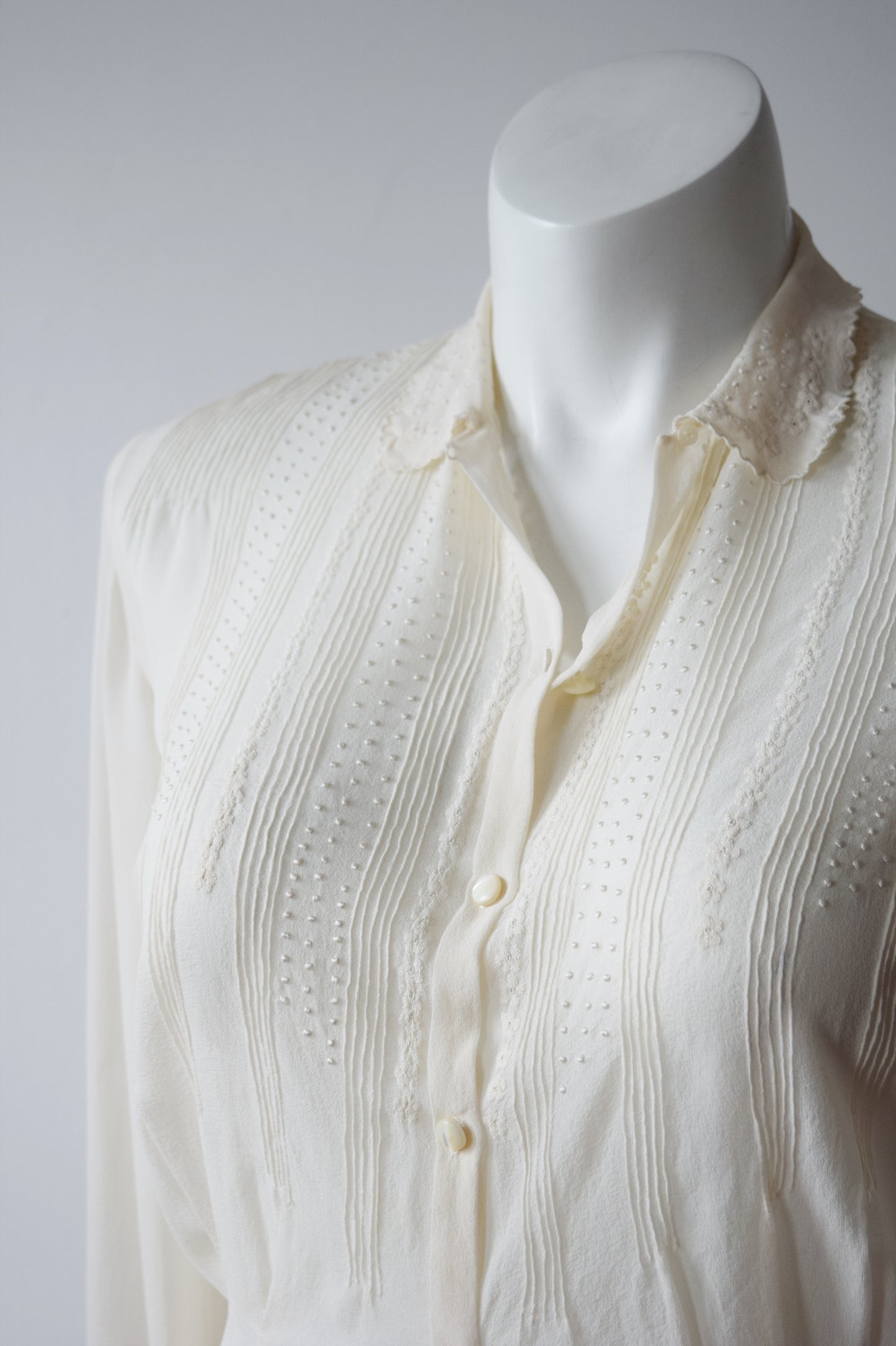 1930s Italian Silk Blouse | L