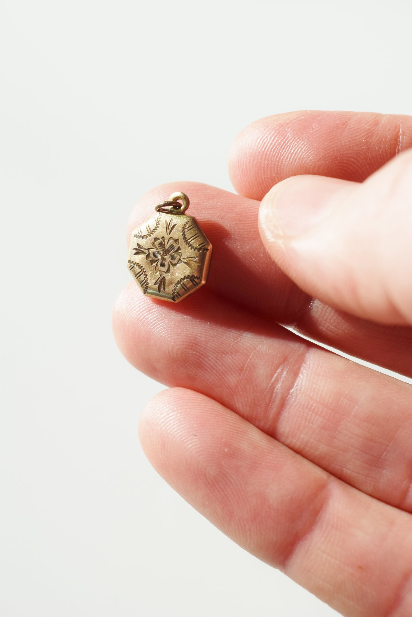 4 Tiny Antique Lockets - U Pick!