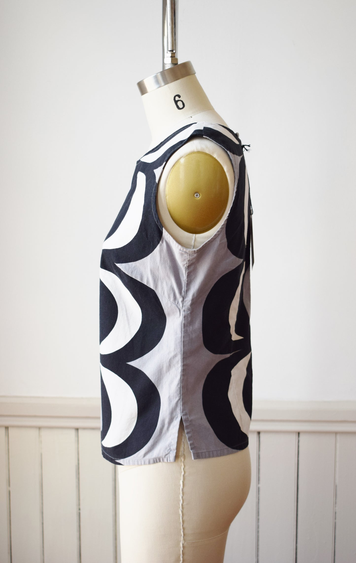 Vintage Marimekko Cotton Top | S