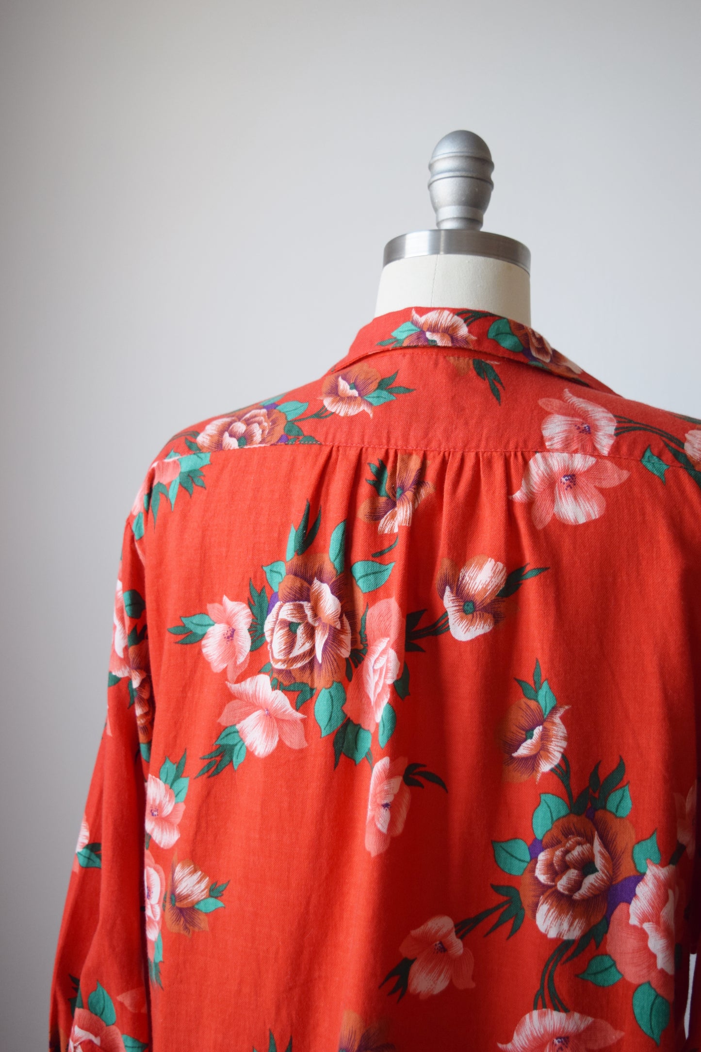 Album by Kenzo Red Floral Top | S