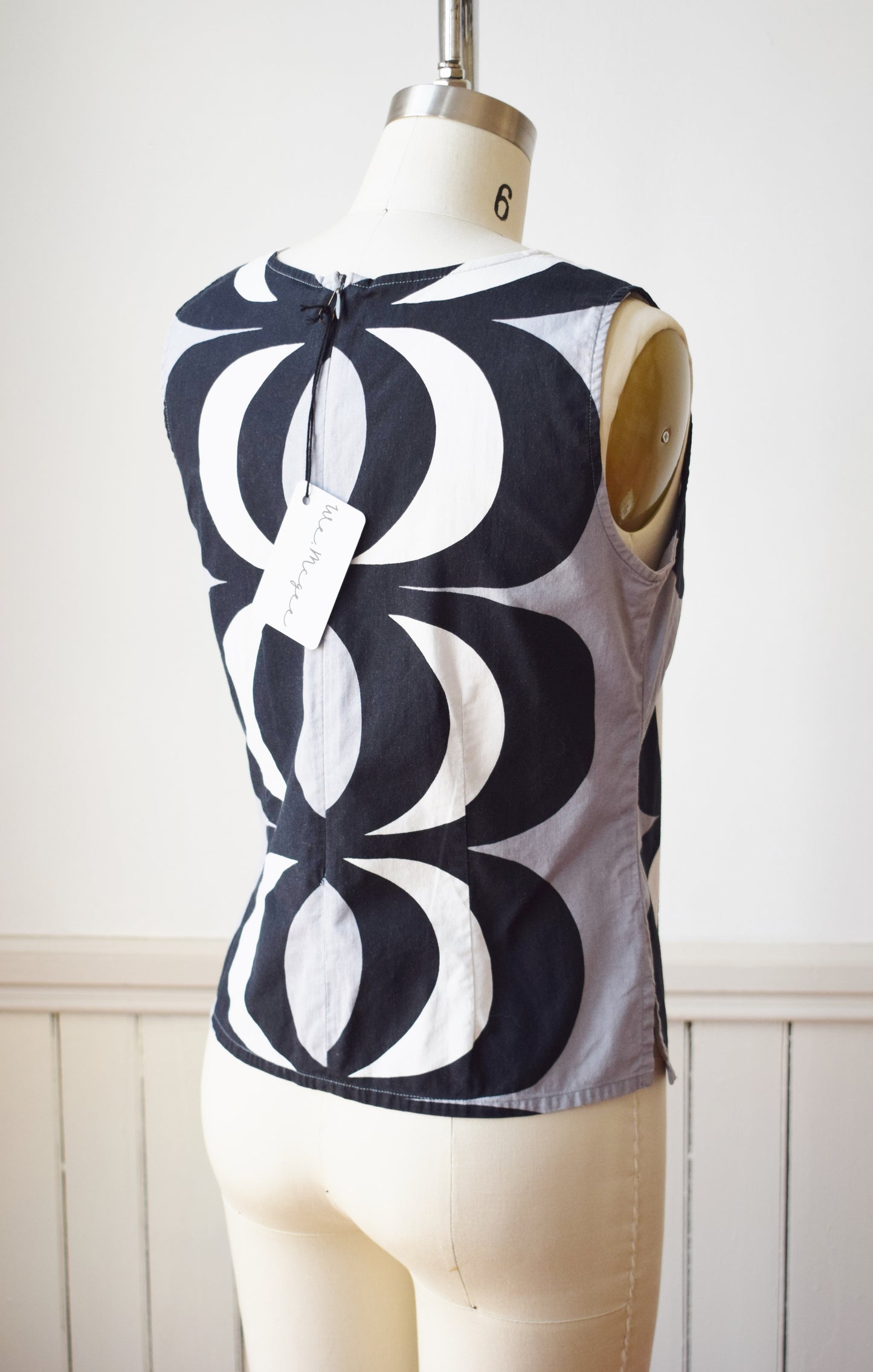 Vintage Marimekko Cotton Top | S