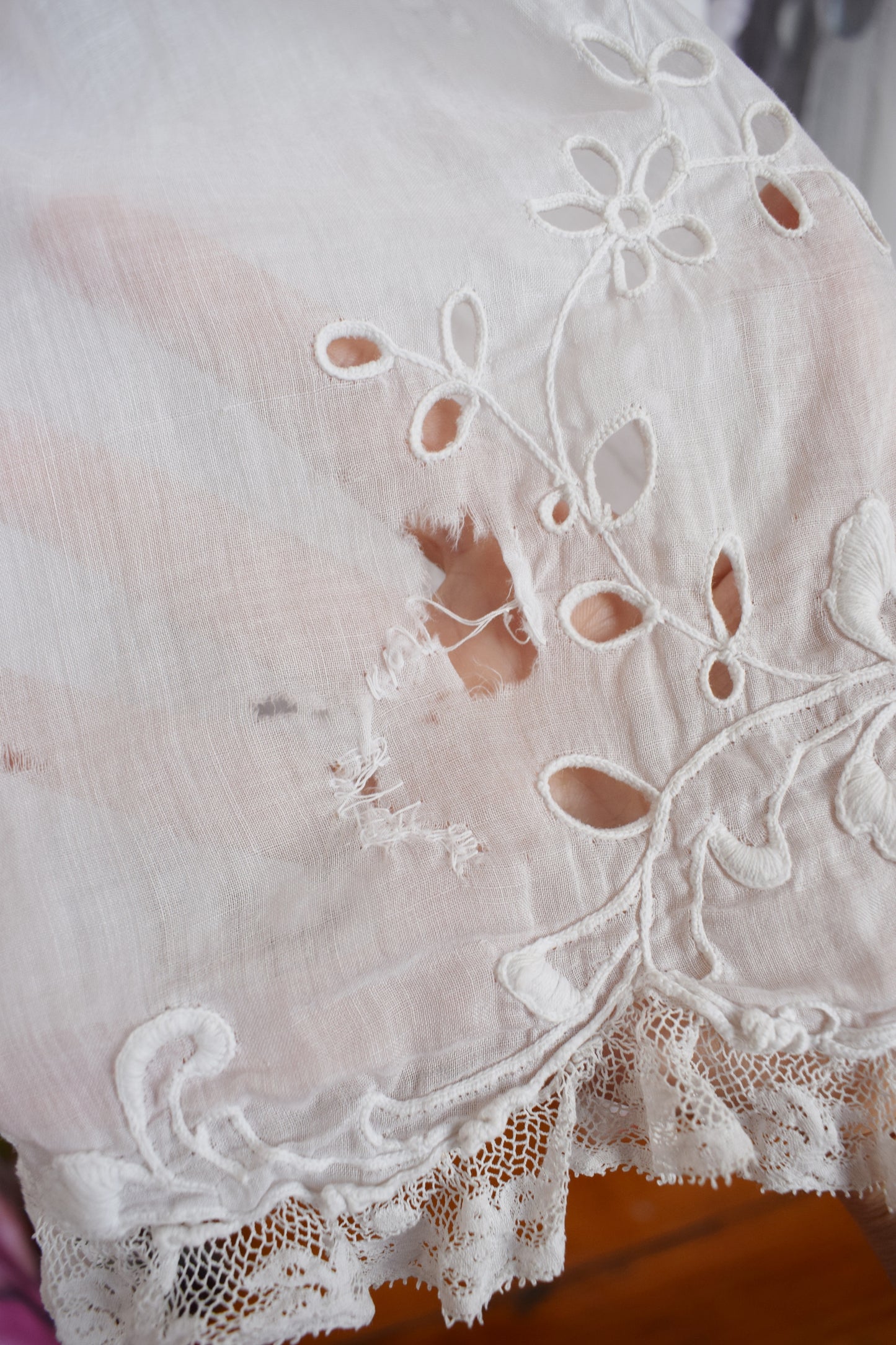 Edwardian Skirt with Sash | XS