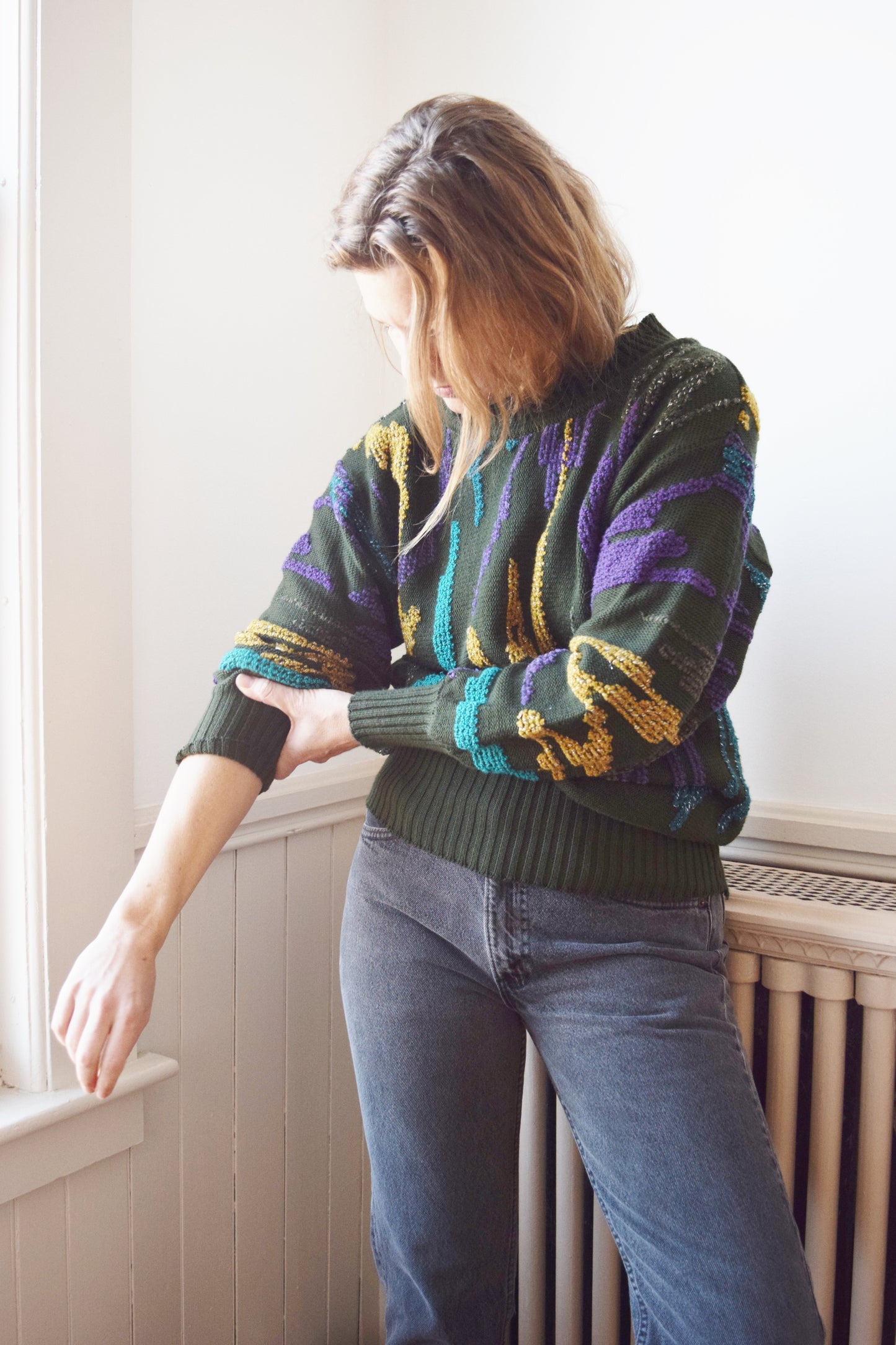 Textural Geode Knit Sweater by Mondi | XS-M