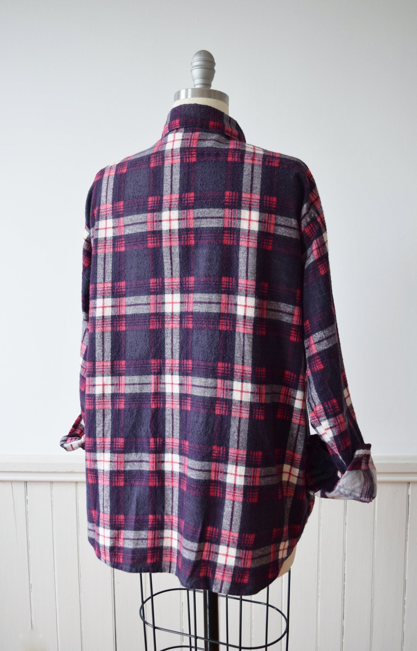 1960s/70s Super Soft Plaid Flannel | M-L