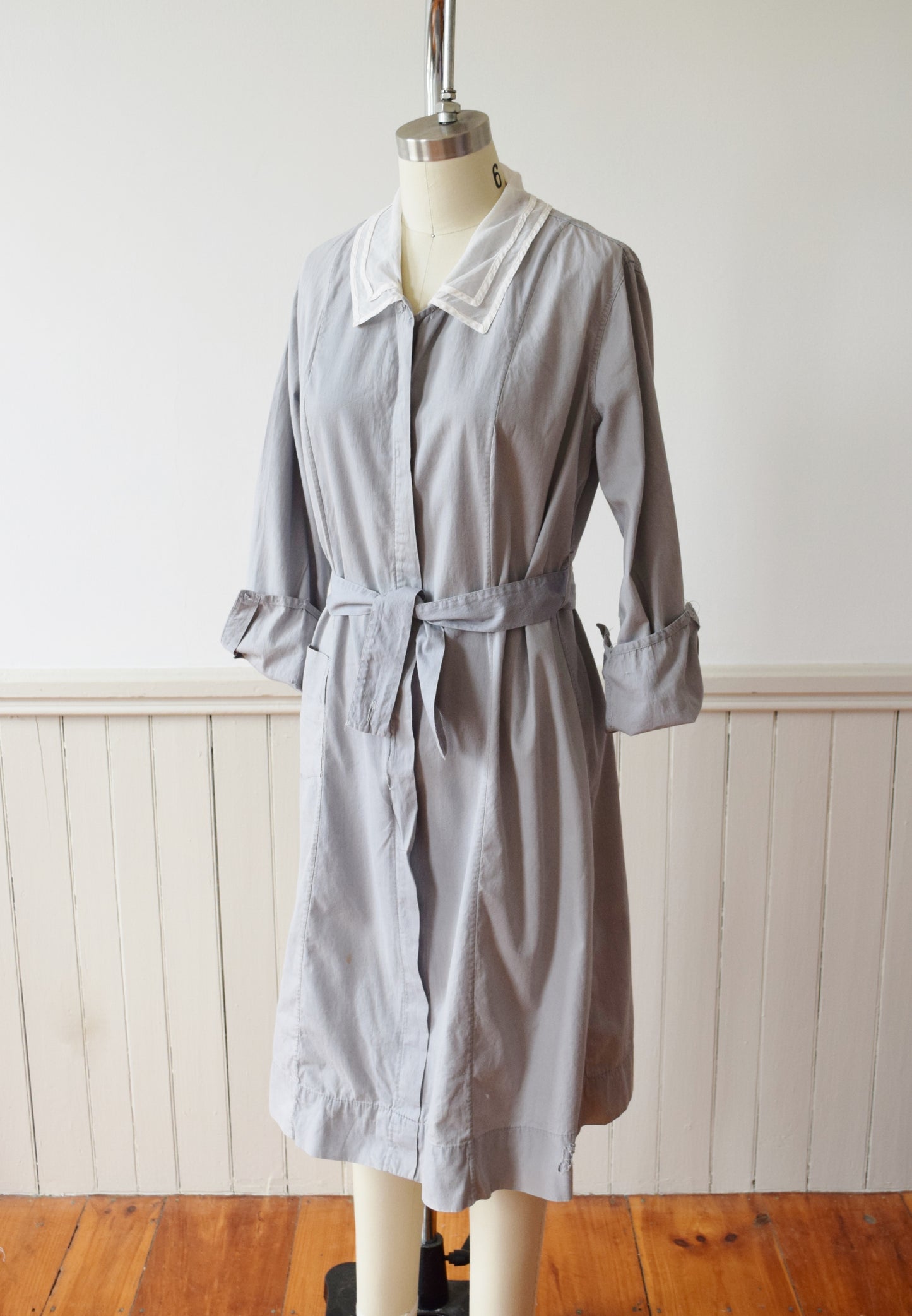 1920s Domestic Worker’s Lavender Smock Dress