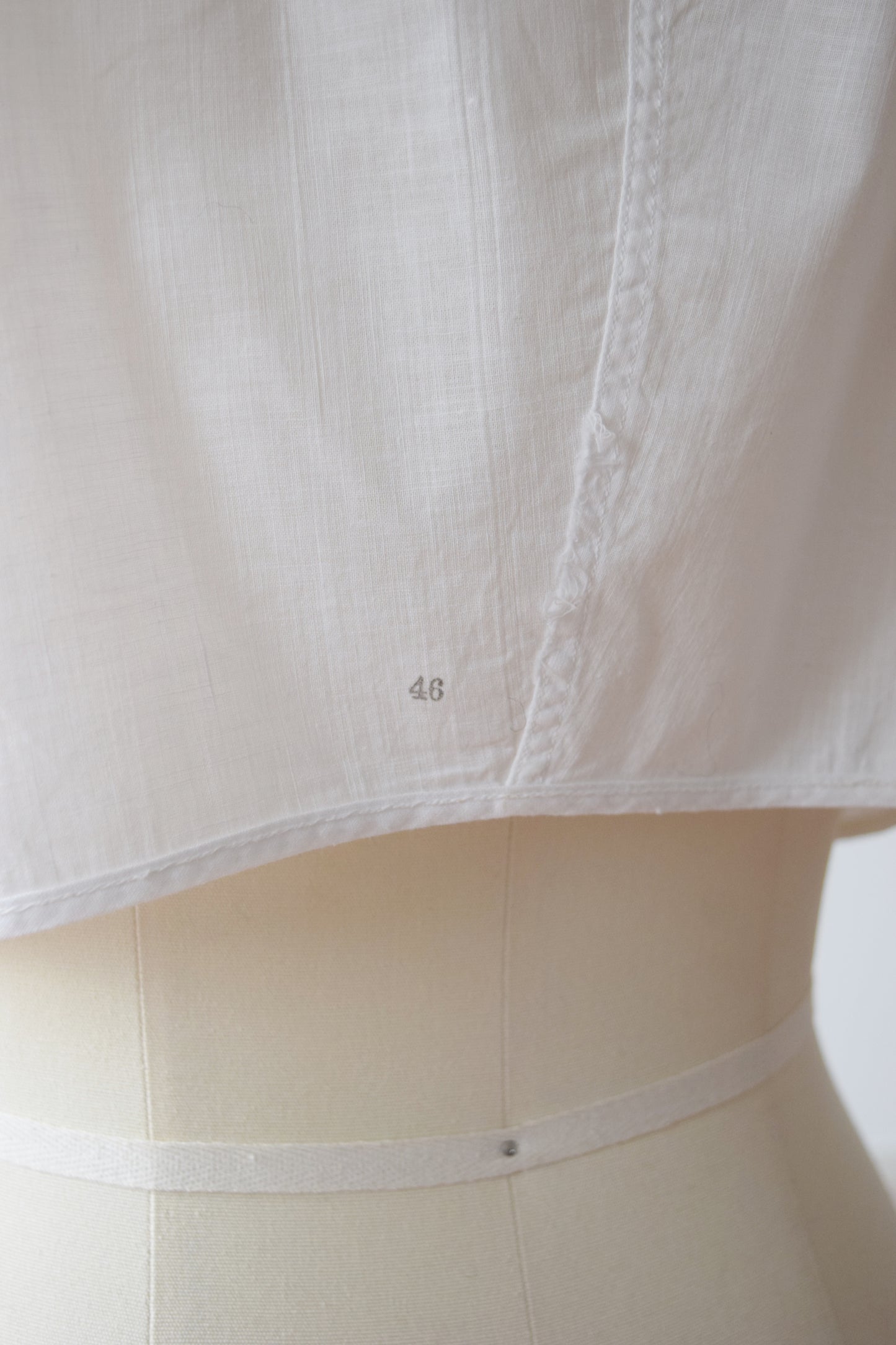 Edwardian Corset Cover | Cropped Camisole | L
