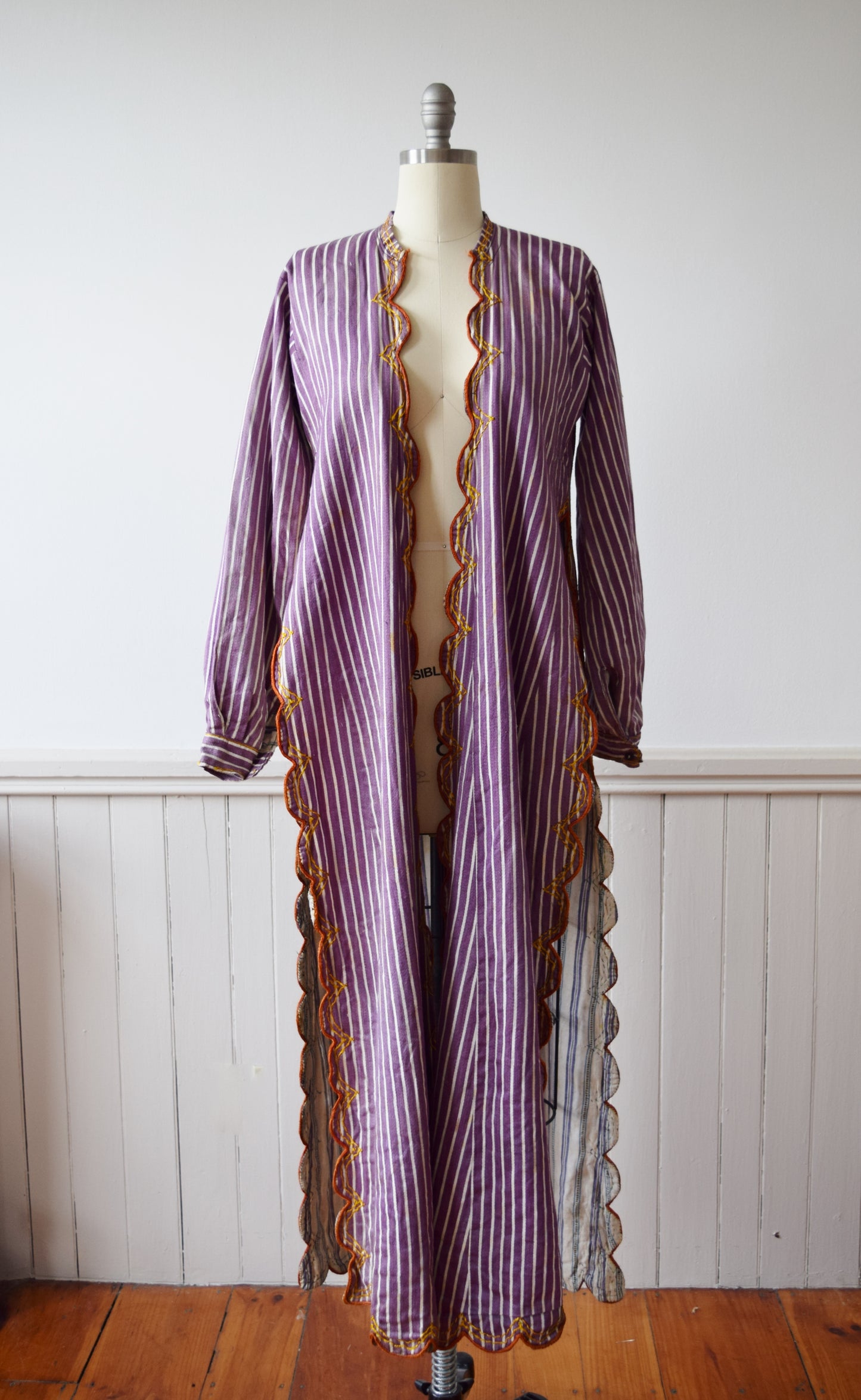 Antique Turkish Robe / Duster Jacket | c. 1900 | S