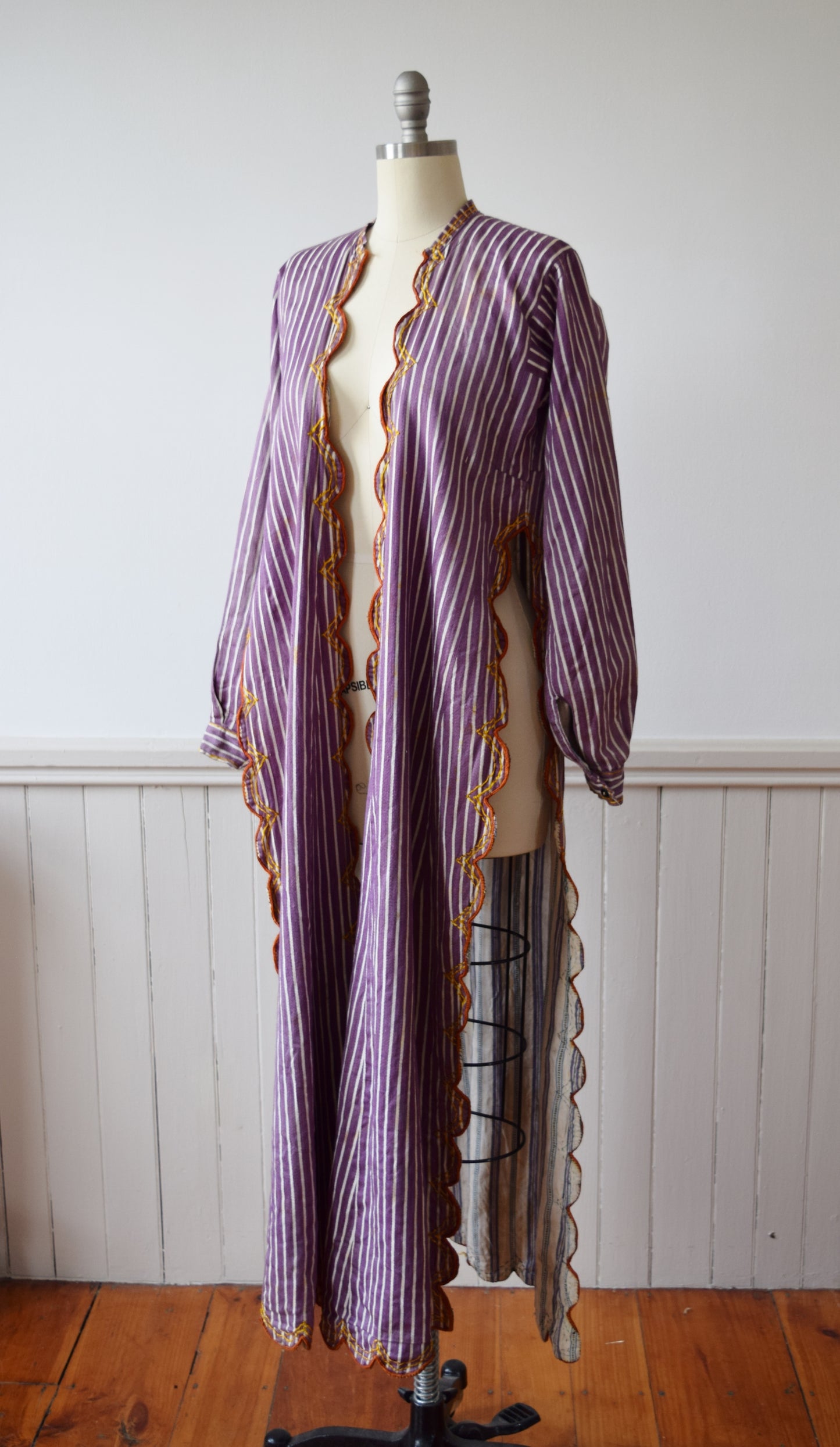 Antique Turkish Robe / Duster Jacket | c. 1900 | S