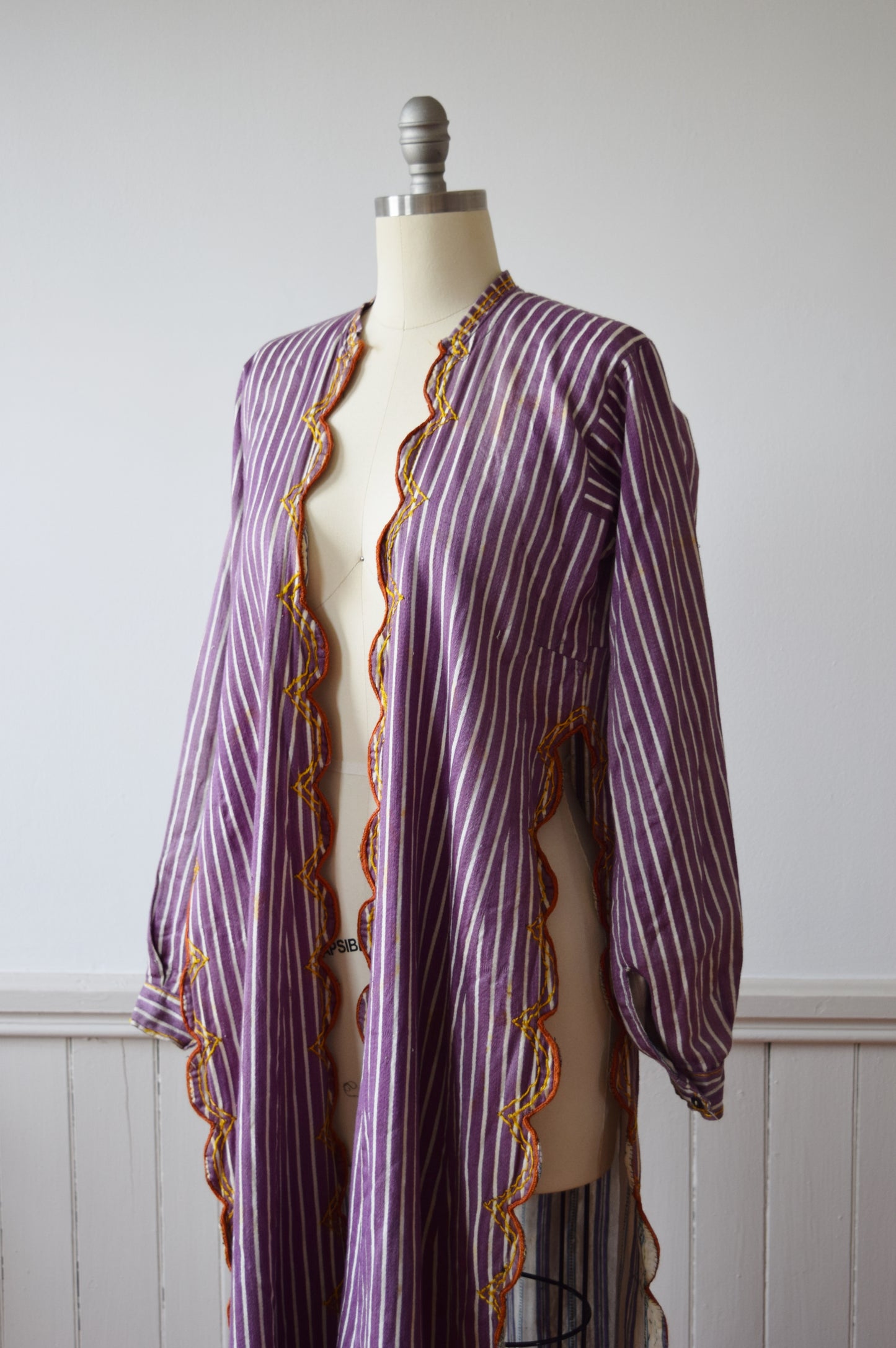 Antique Turkish Robe / Duster Jacket | c. 1900 | S
