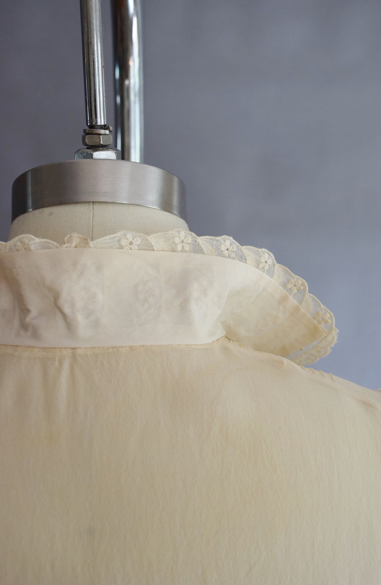1930s Silk Crepe Blouse