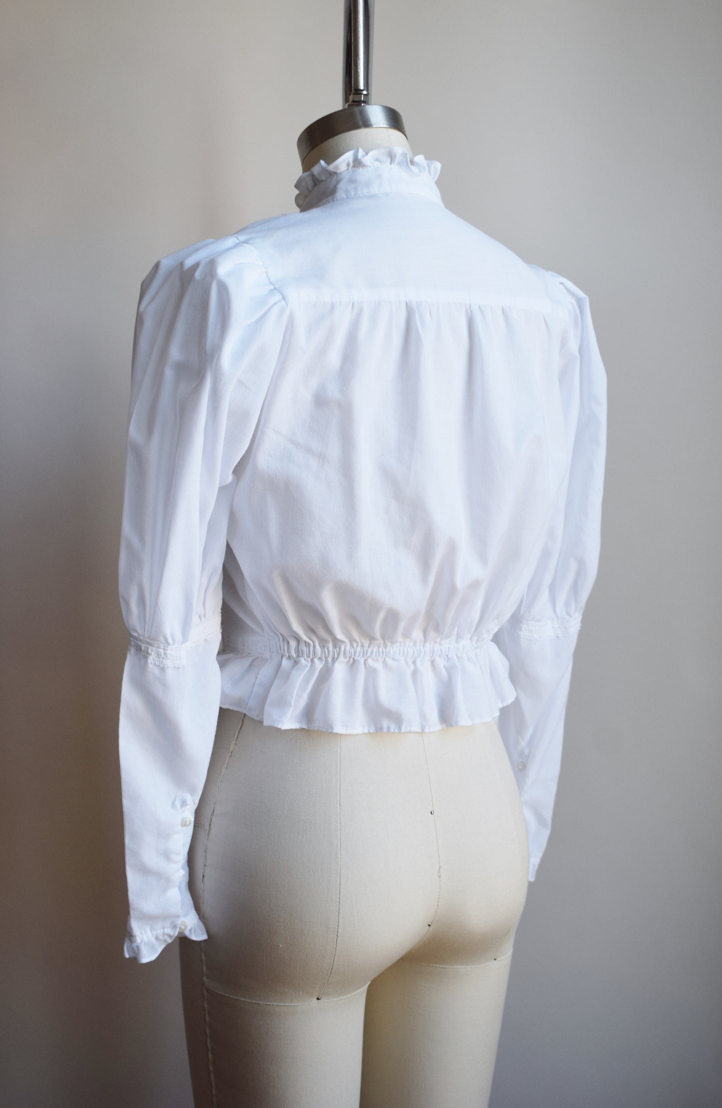 70s Victoriana Blouse | XS