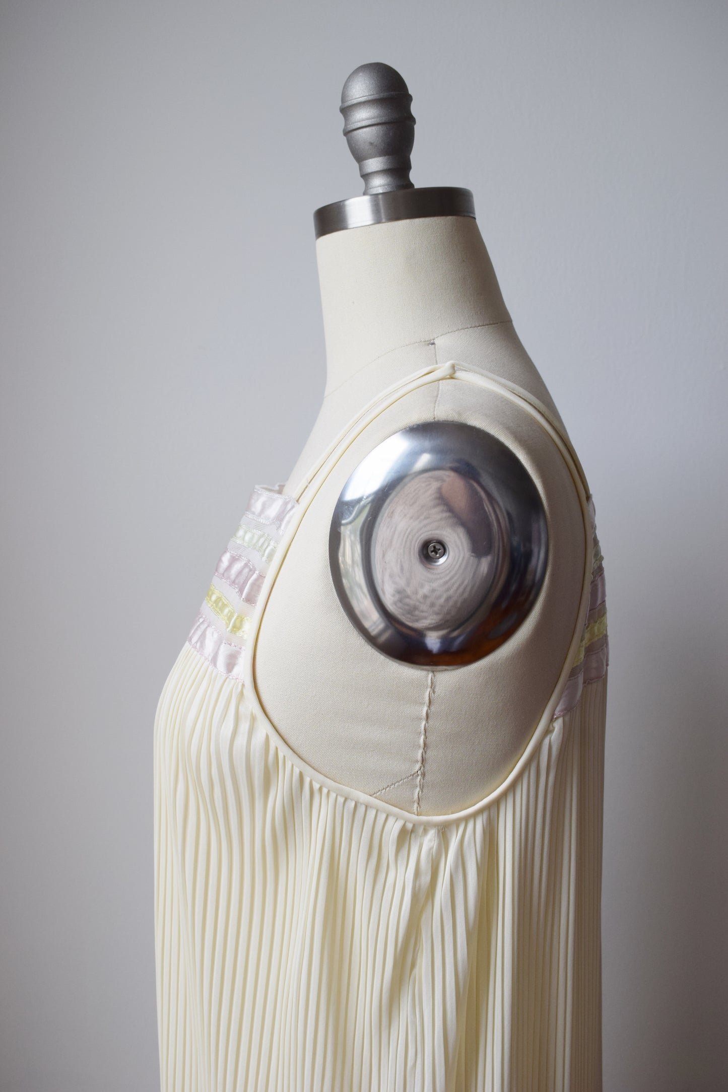 Vintage Micro Pleat Nap Dress | S/M