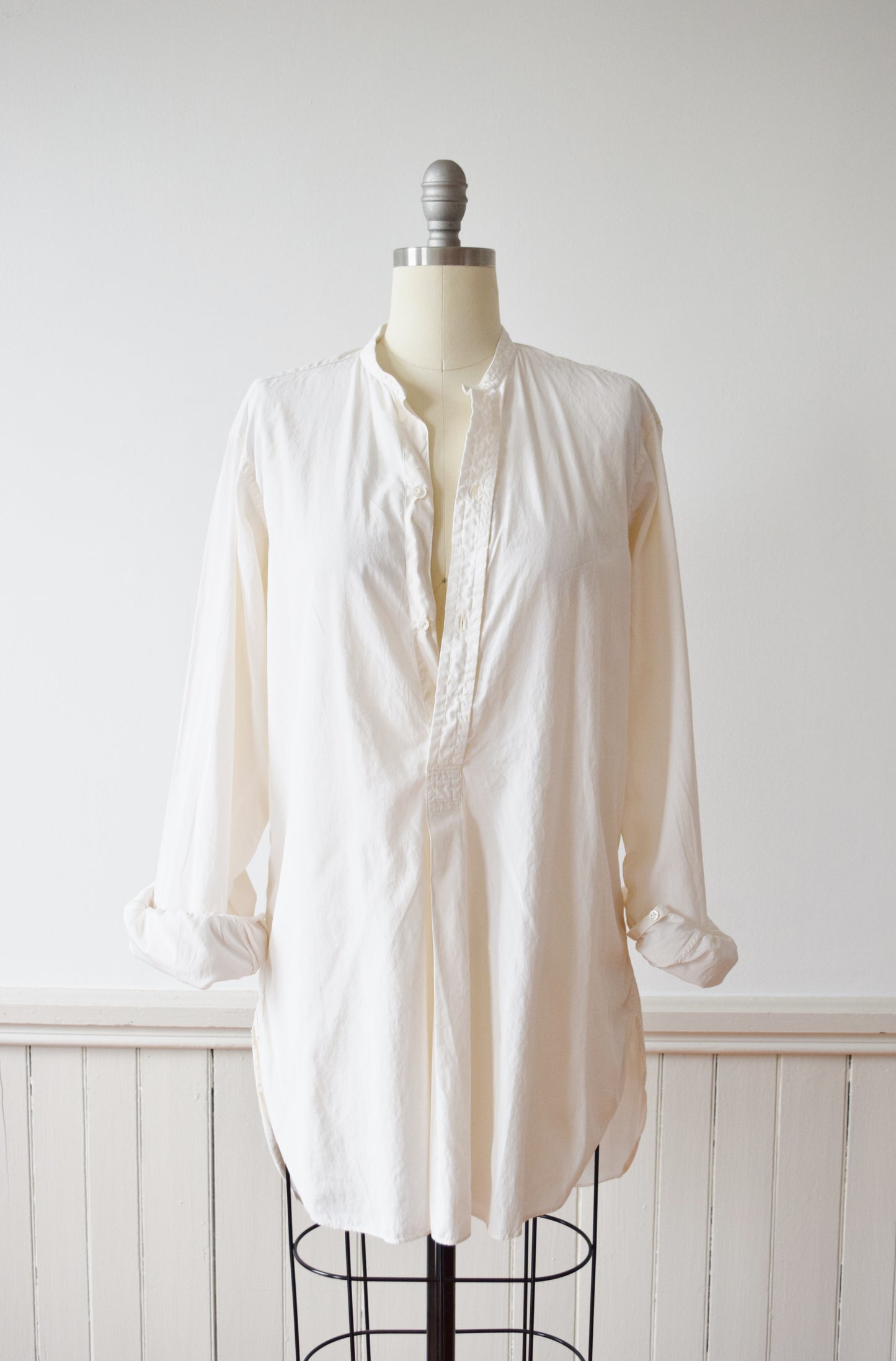 Vintage Bespoke Men's Dress Shirt by Turnbull & Asser | M-L