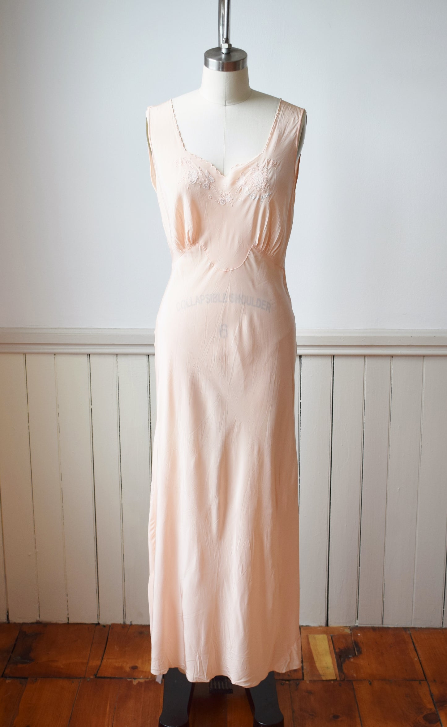 1940s "I Love You" Nightgown Dress | S/M
