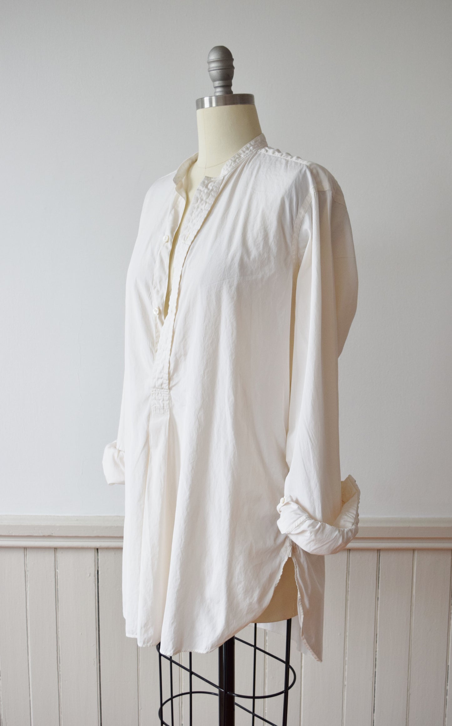 Vintage Bespoke Men's Dress Shirt by Turnbull & Asser | M-L