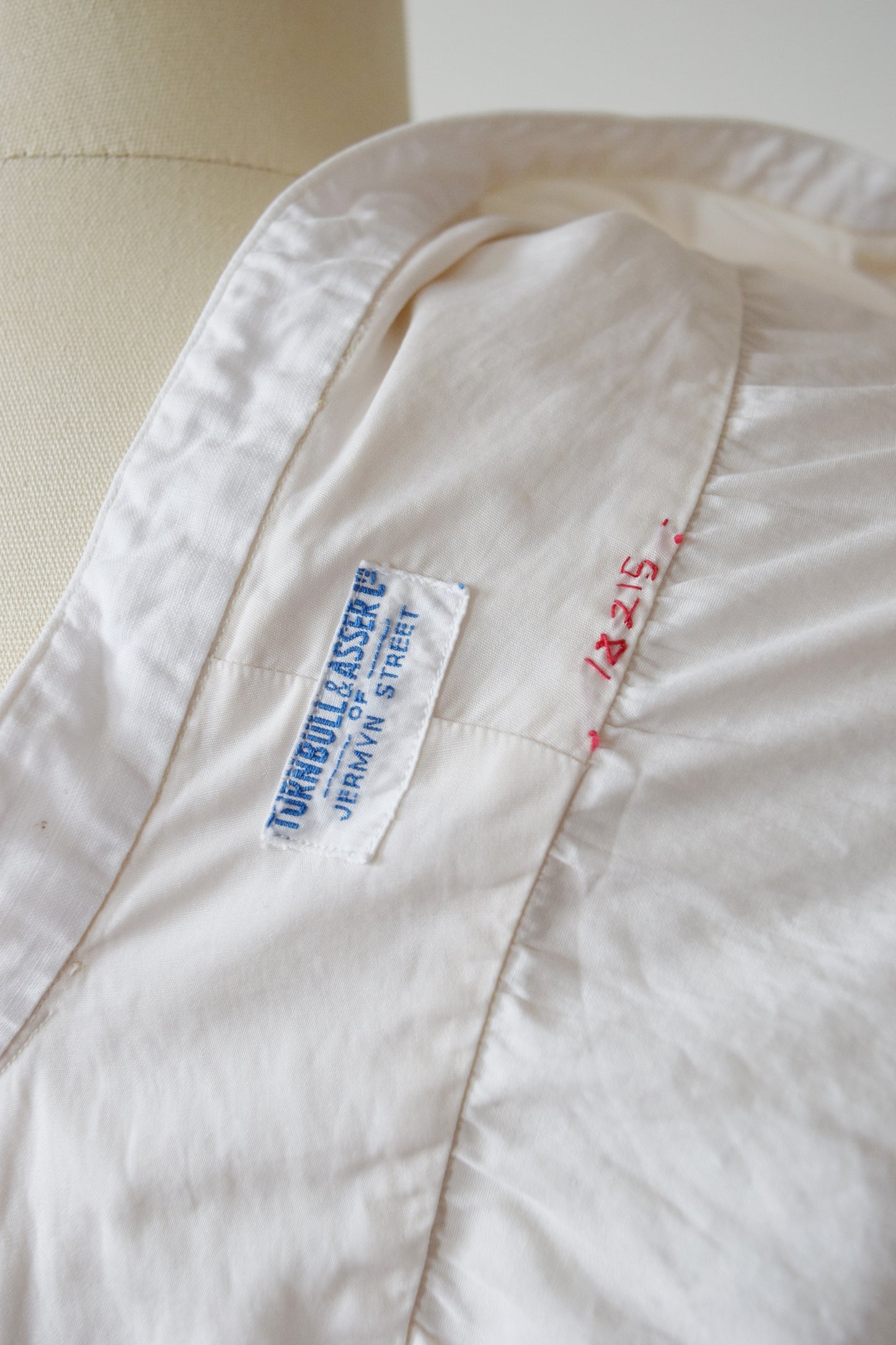Vintage Bespoke Men's Dress Shirt by Turnbull & Asser | M-L