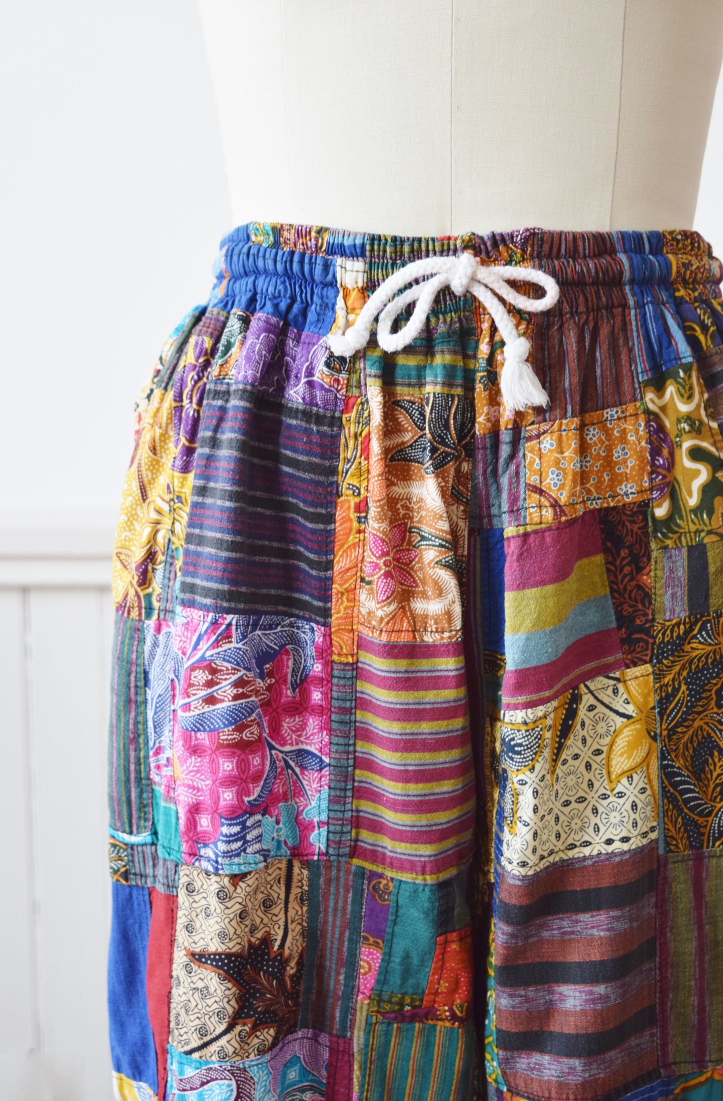 Thai One On Patchwork Pants | 1990s | M