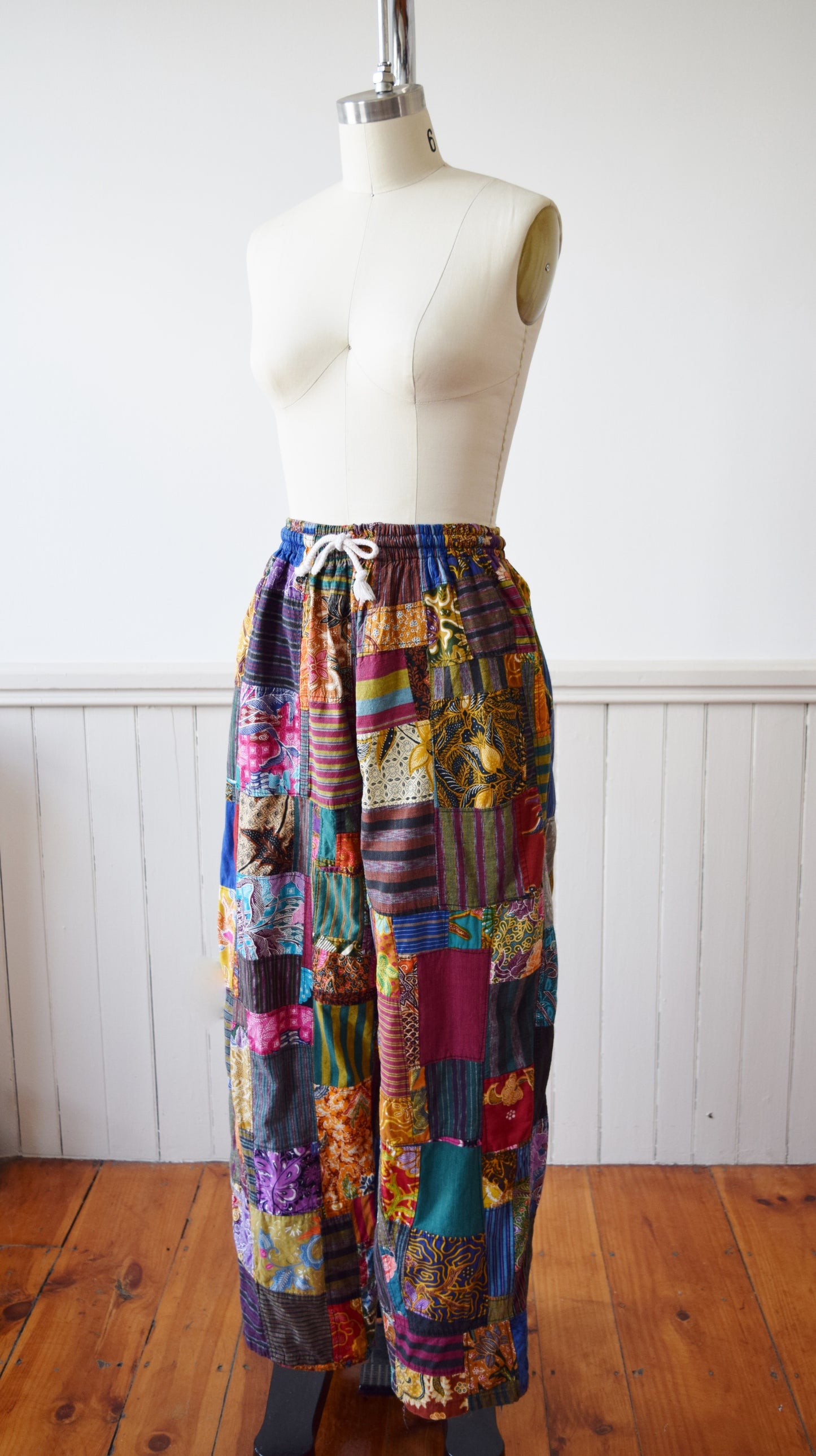 Thai One On Patchwork Pants | 1990s | M