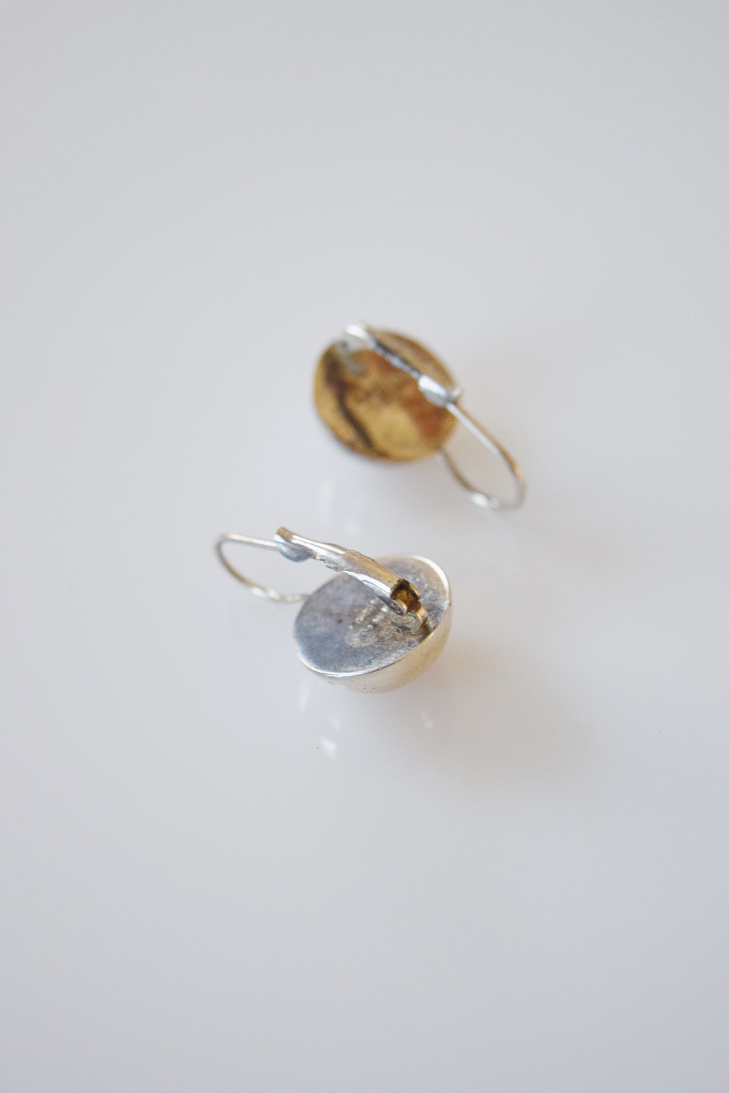 Sterling Silver Moon Earrings