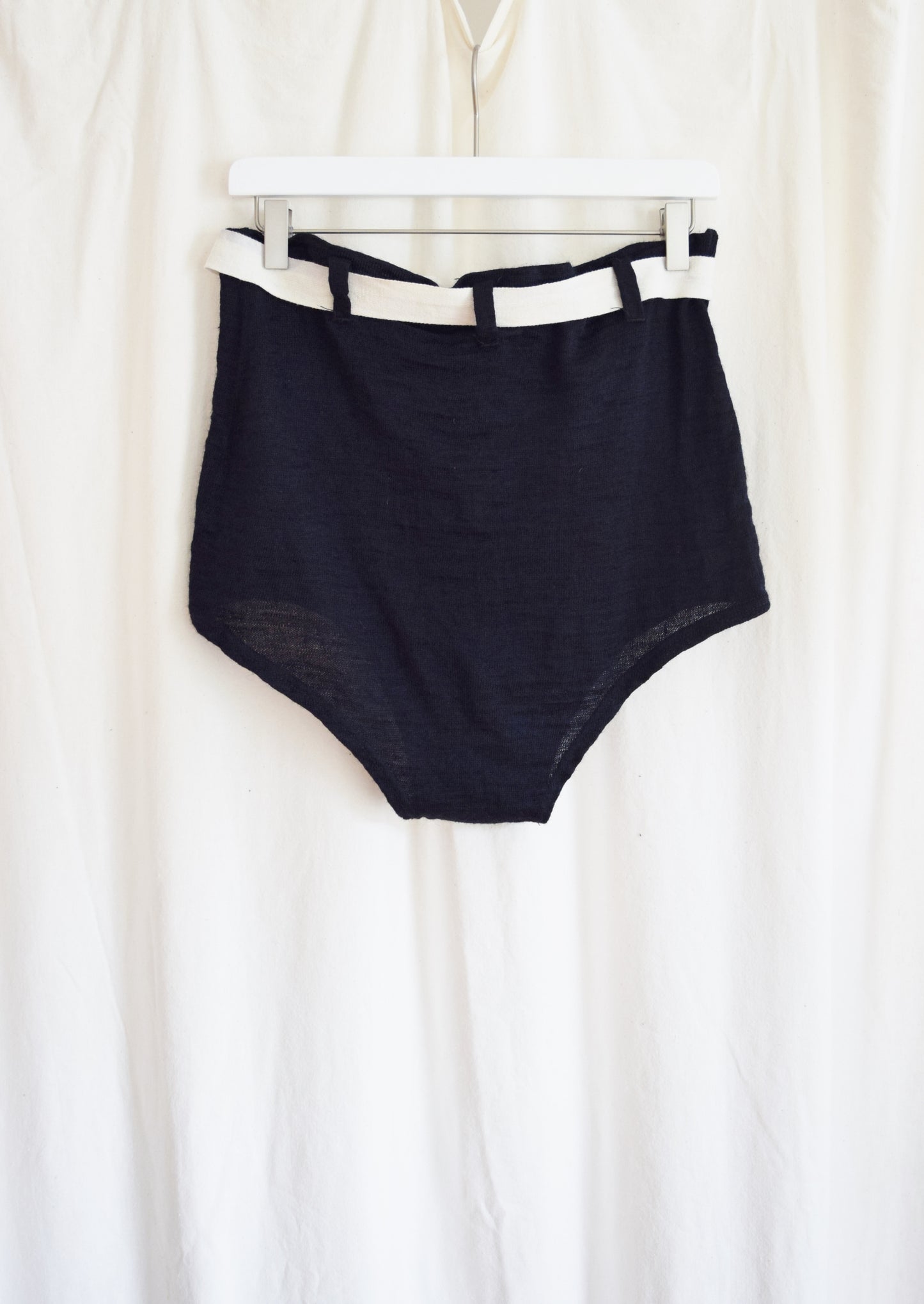 1930s Wool Knit Swim Trunks