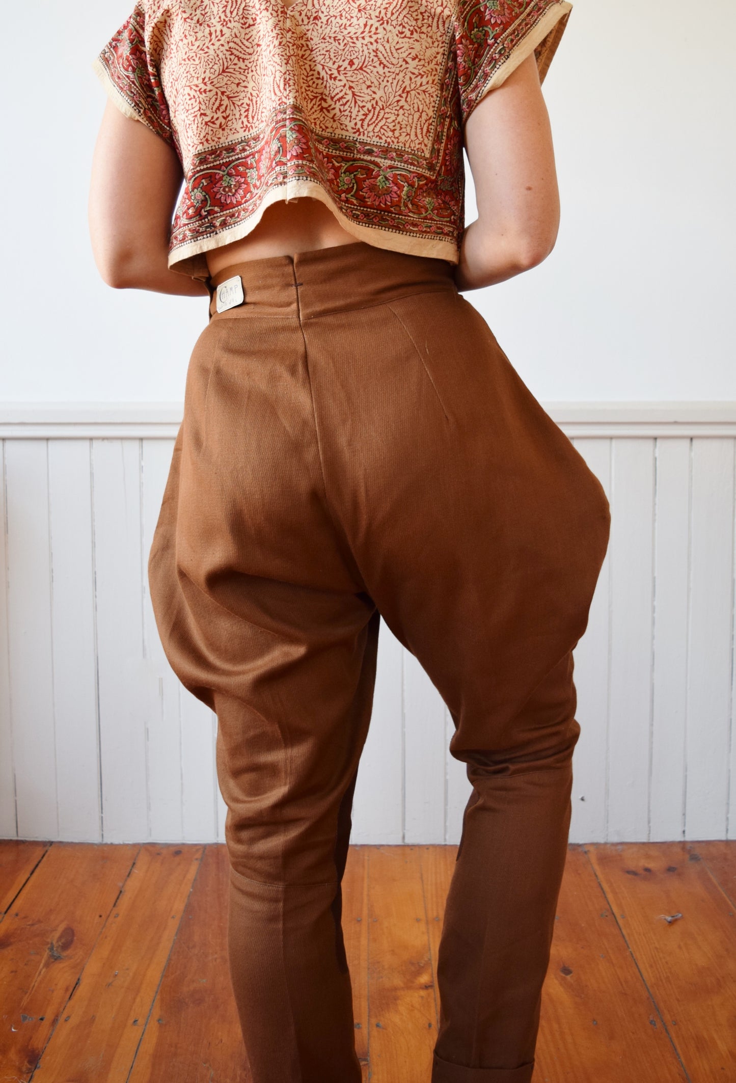 1940s Jodhpur Style Riding Breeches by Champ | 30" W