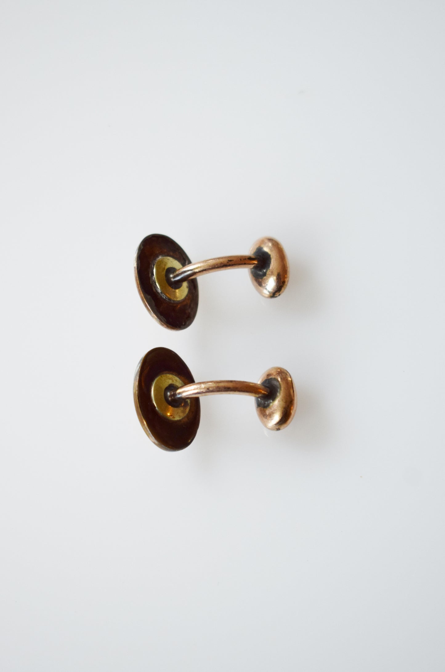 Antique Edwardian Gold Bean-Back Cufflinks