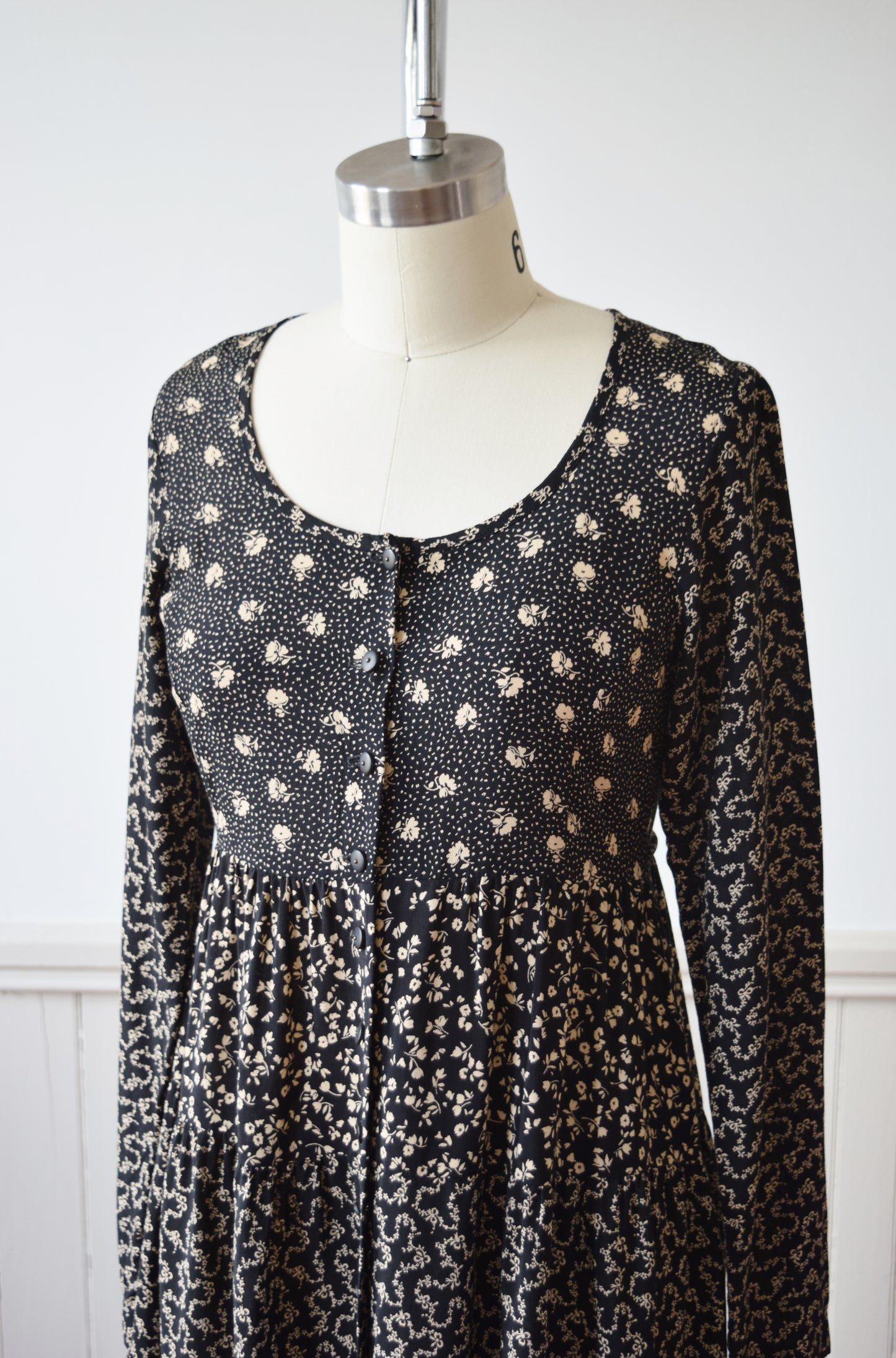 Betsey Johnson Mini Broom Skirt Dress | 1990s | XS/SP