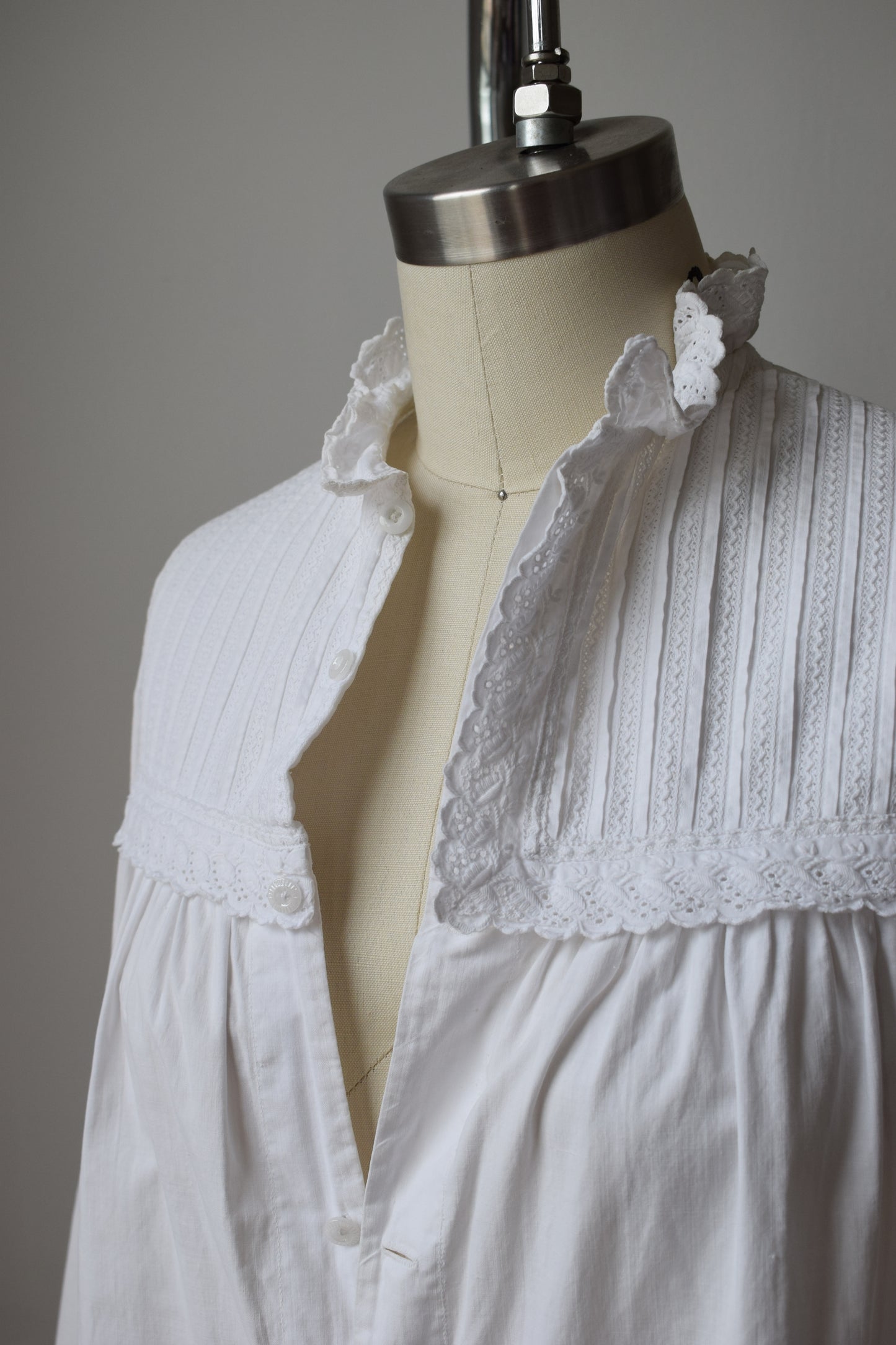 Antique Edwardian Nap Dress | S/M