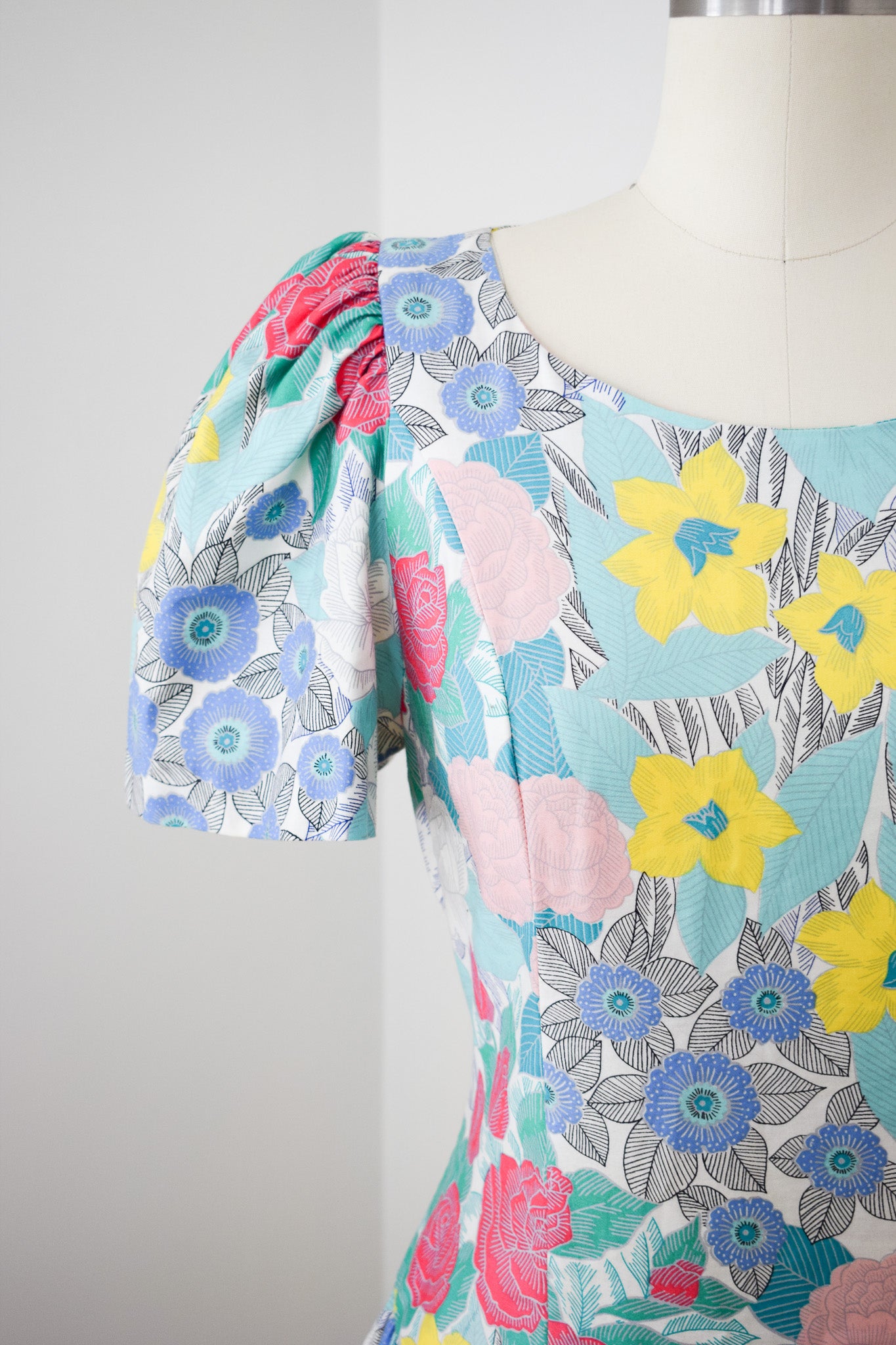 Belle France Floral Print Dress | M