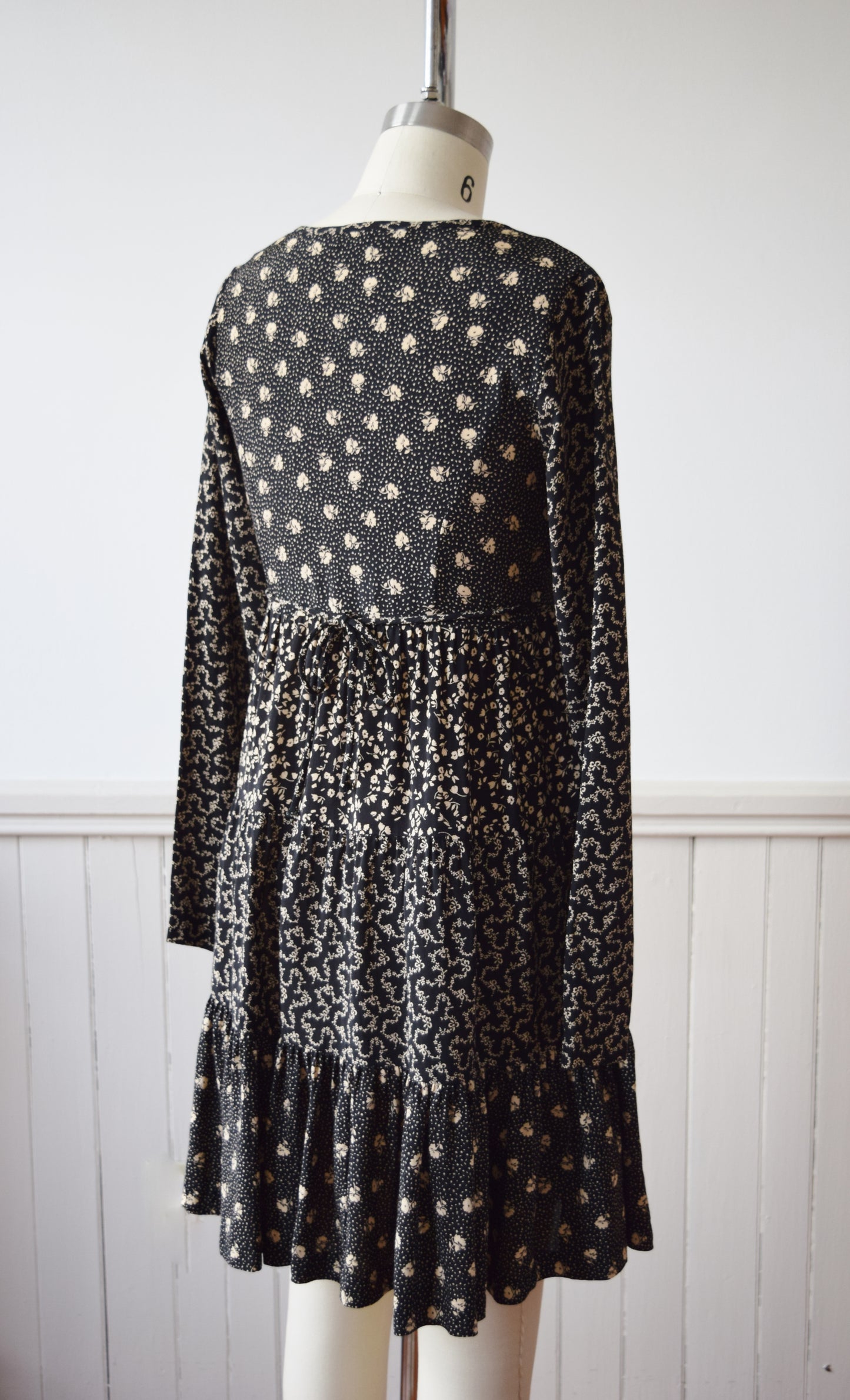 Betsey Johnson Mini Broom Skirt Dress | 1990s | XS/SP