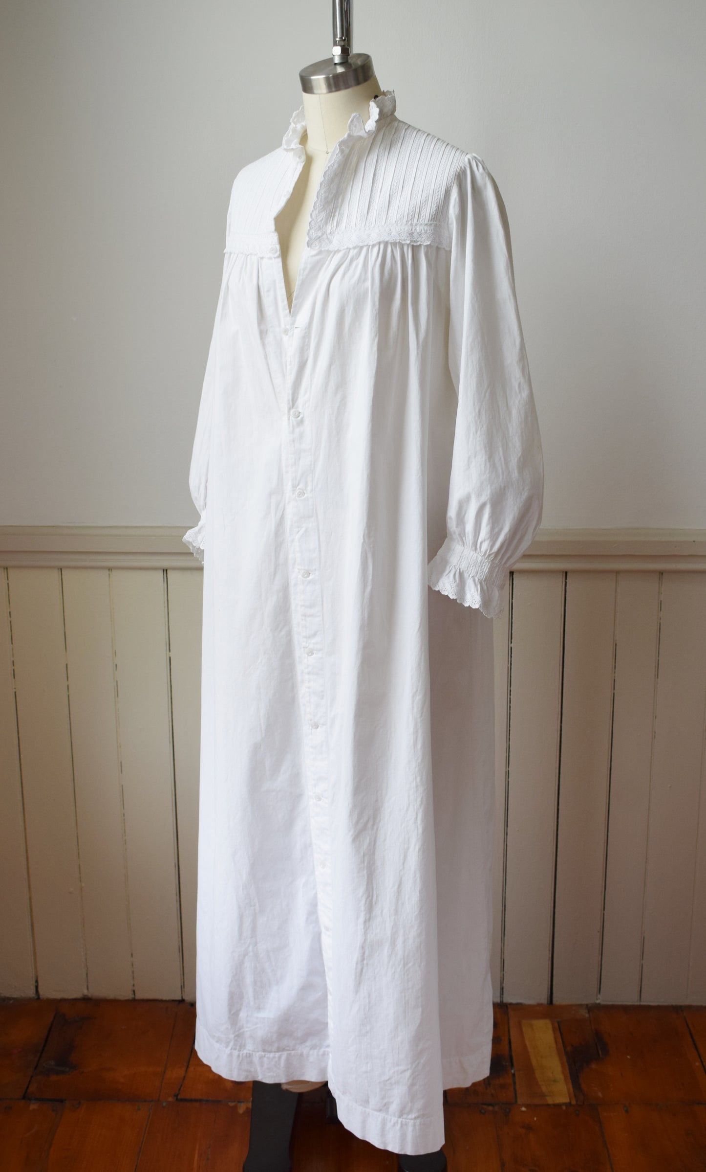 Antique Edwardian Nap Dress | S/M