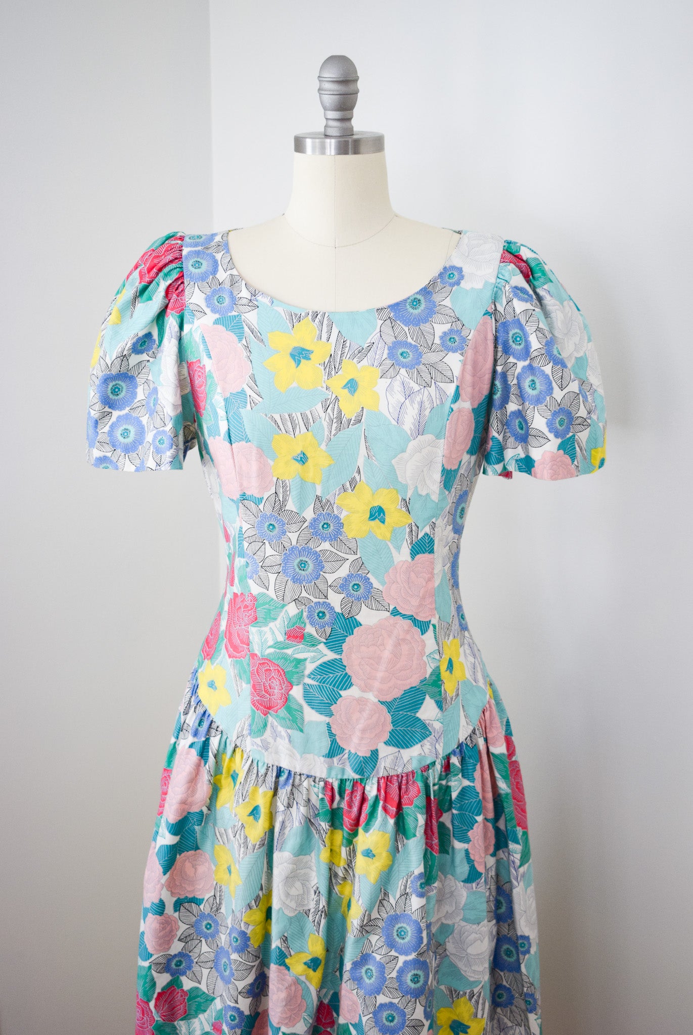 Belle France Floral Print Dress | M