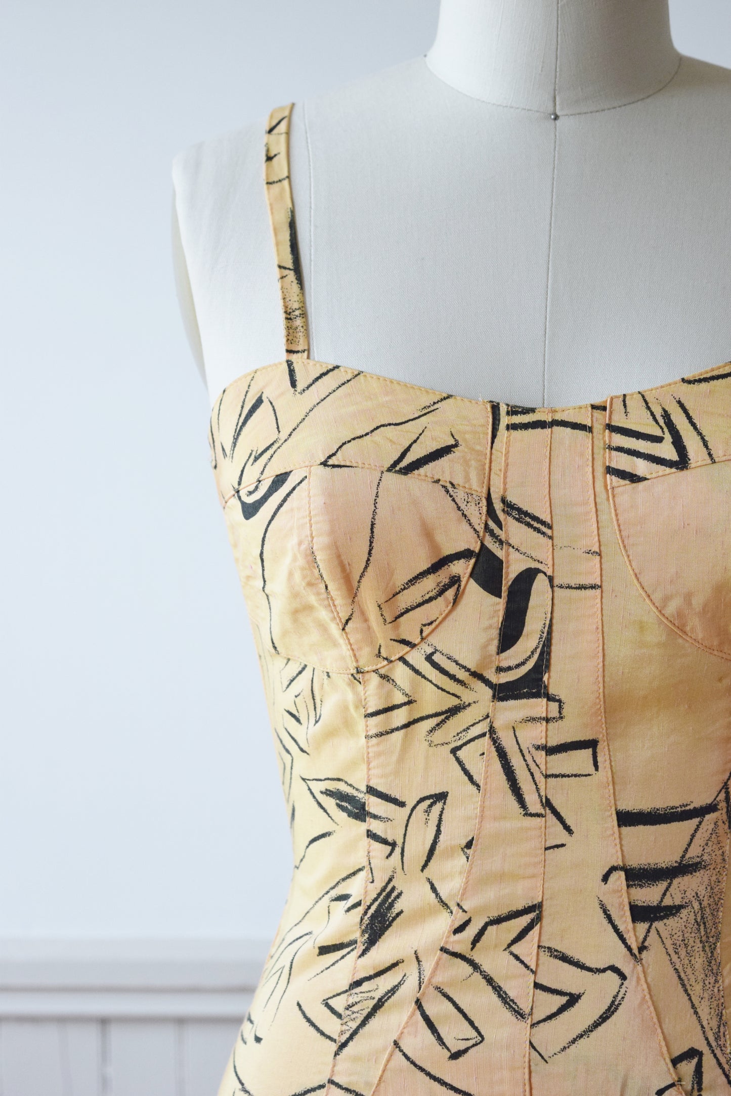 A Very Sleek Dress by Betty Barclay | 1980s | XS