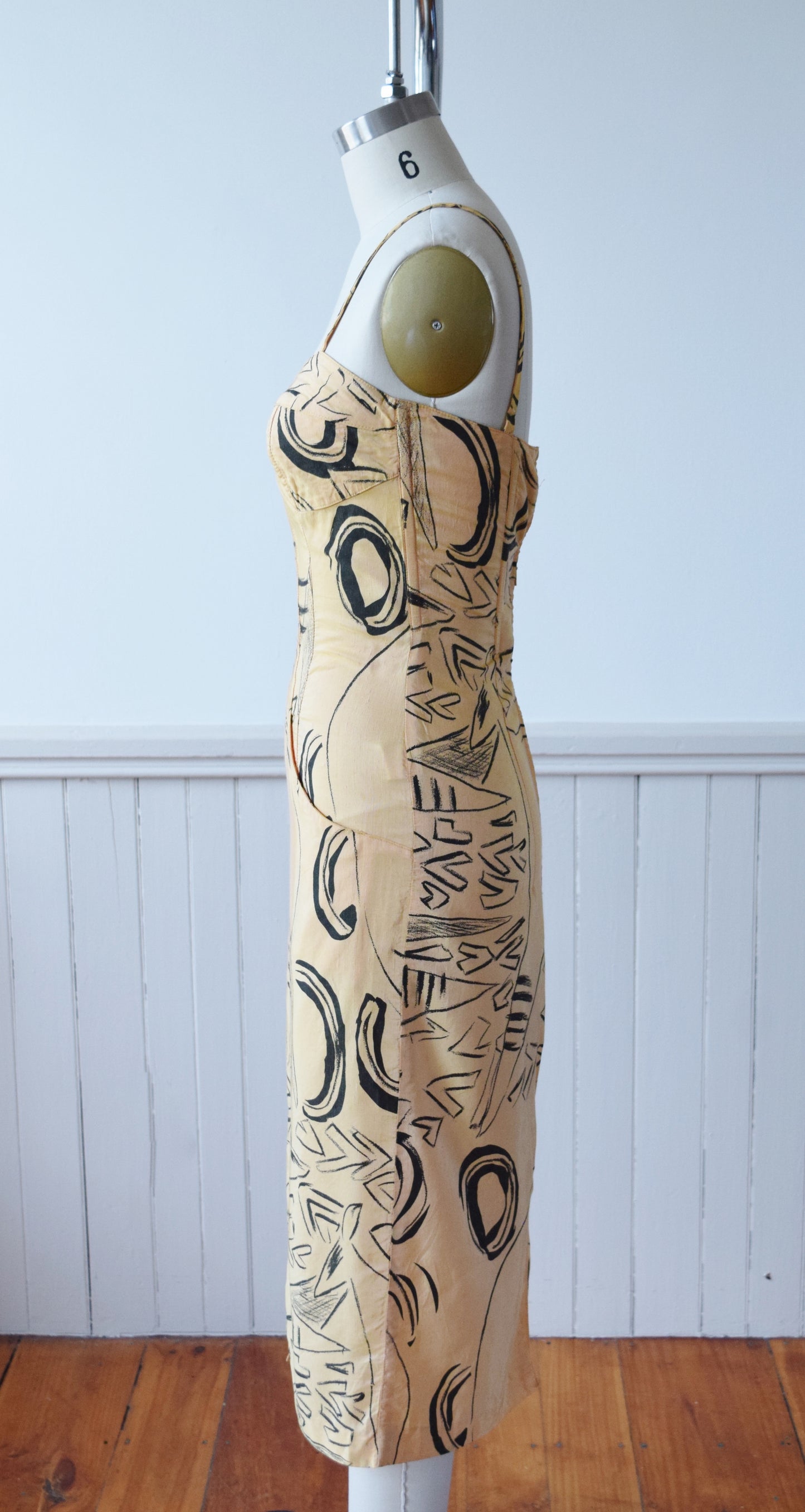 A Very Sleek Dress by Betty Barclay | 1980s | XS