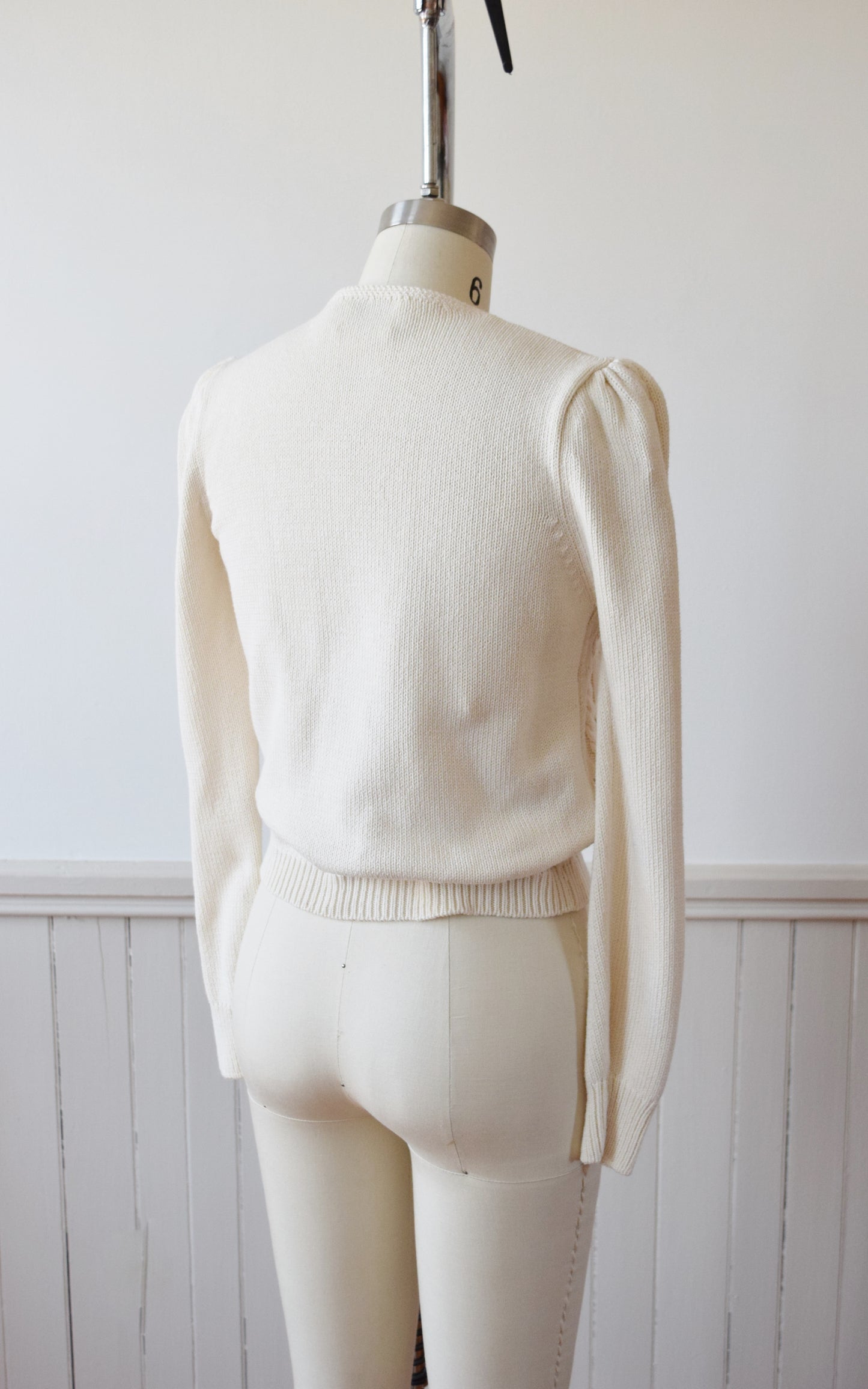 1930s Style Hand Embroidered Cardigan | S