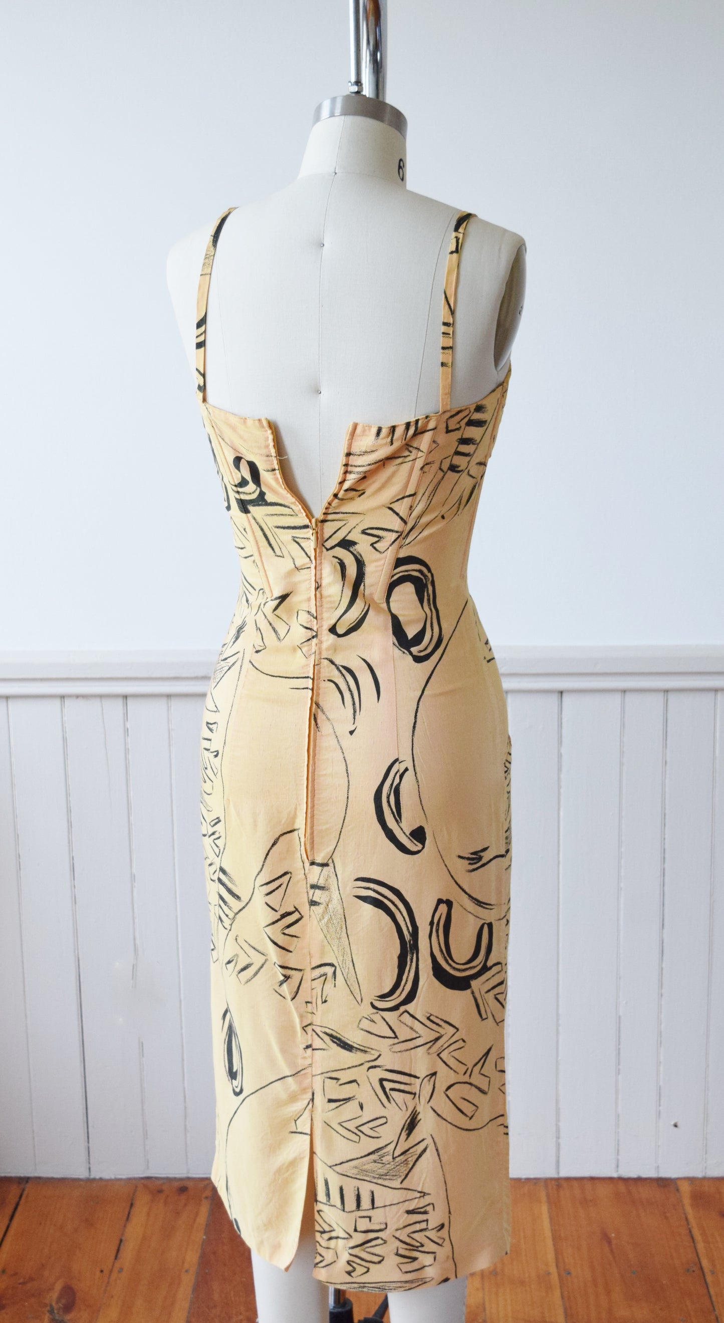 A Very Sleek Dress by Betty Barclay | 1980s | XS