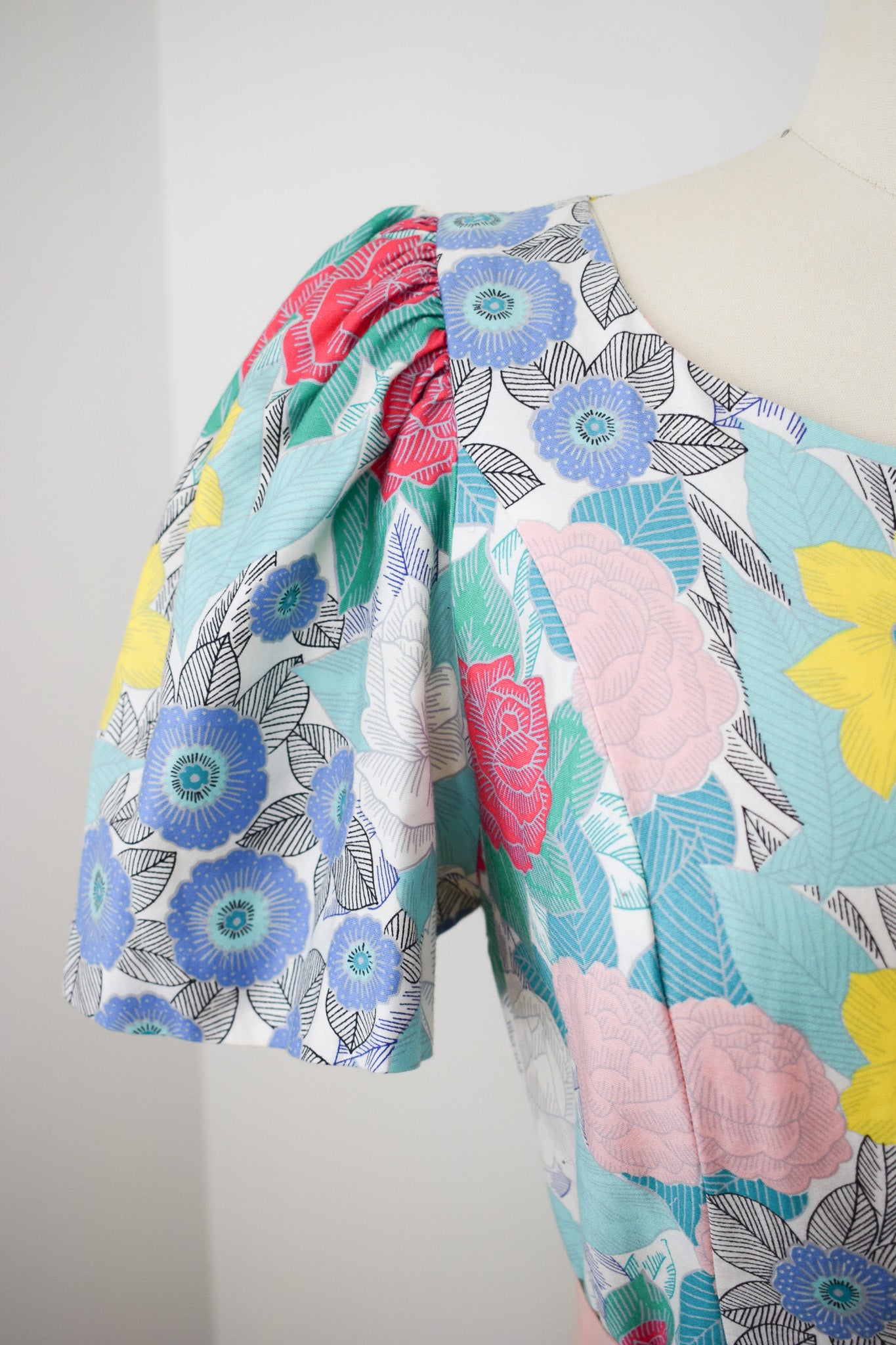 Belle France Floral Print Dress | M