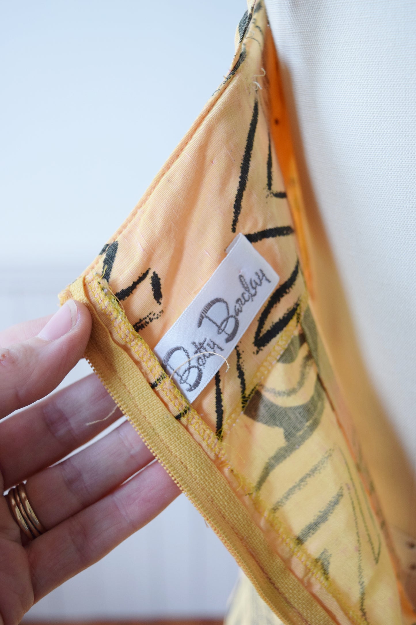 A Very Sleek Dress by Betty Barclay | 1980s | XS