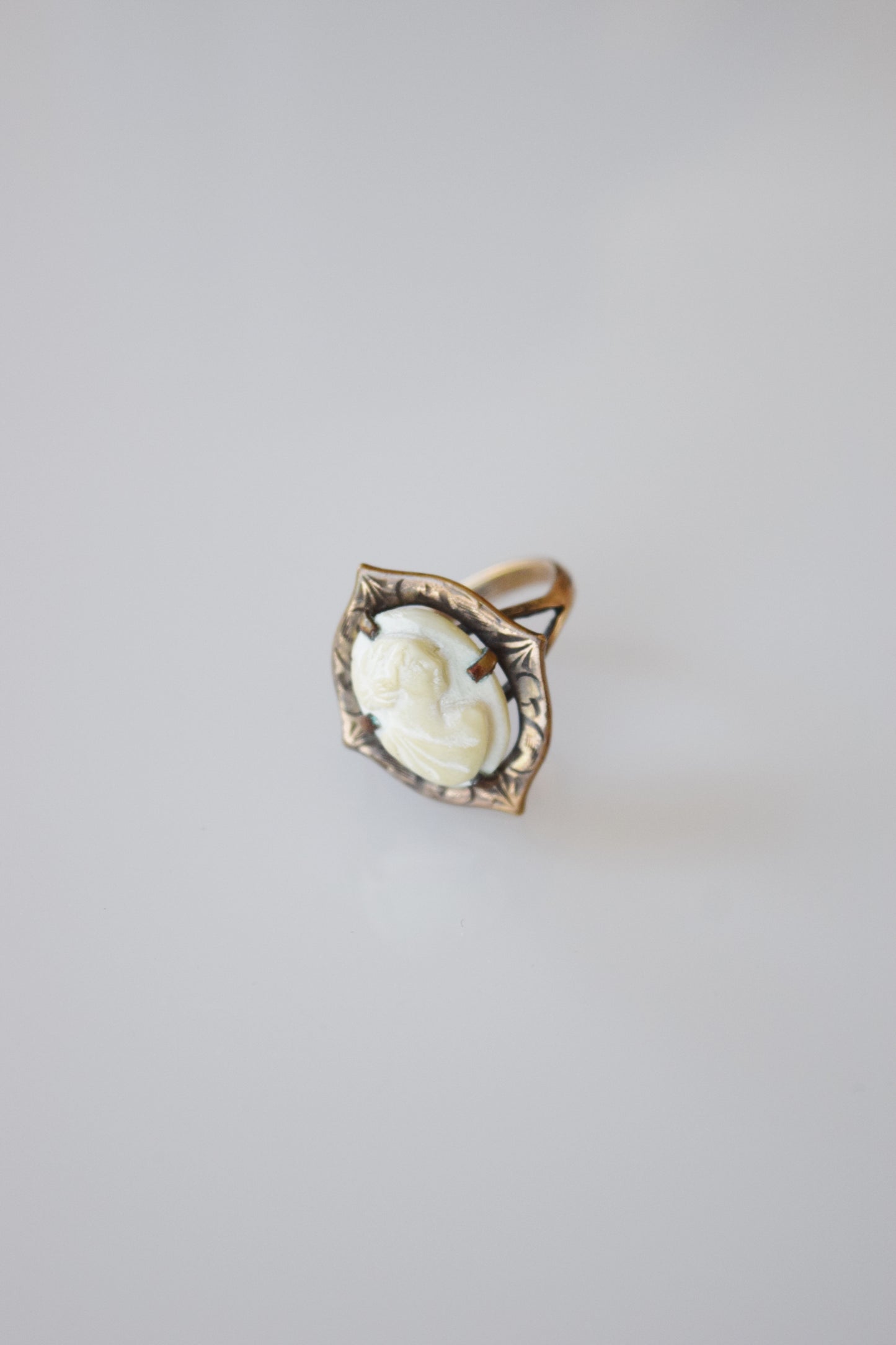 1930s Victorian Revival Cameo Ring