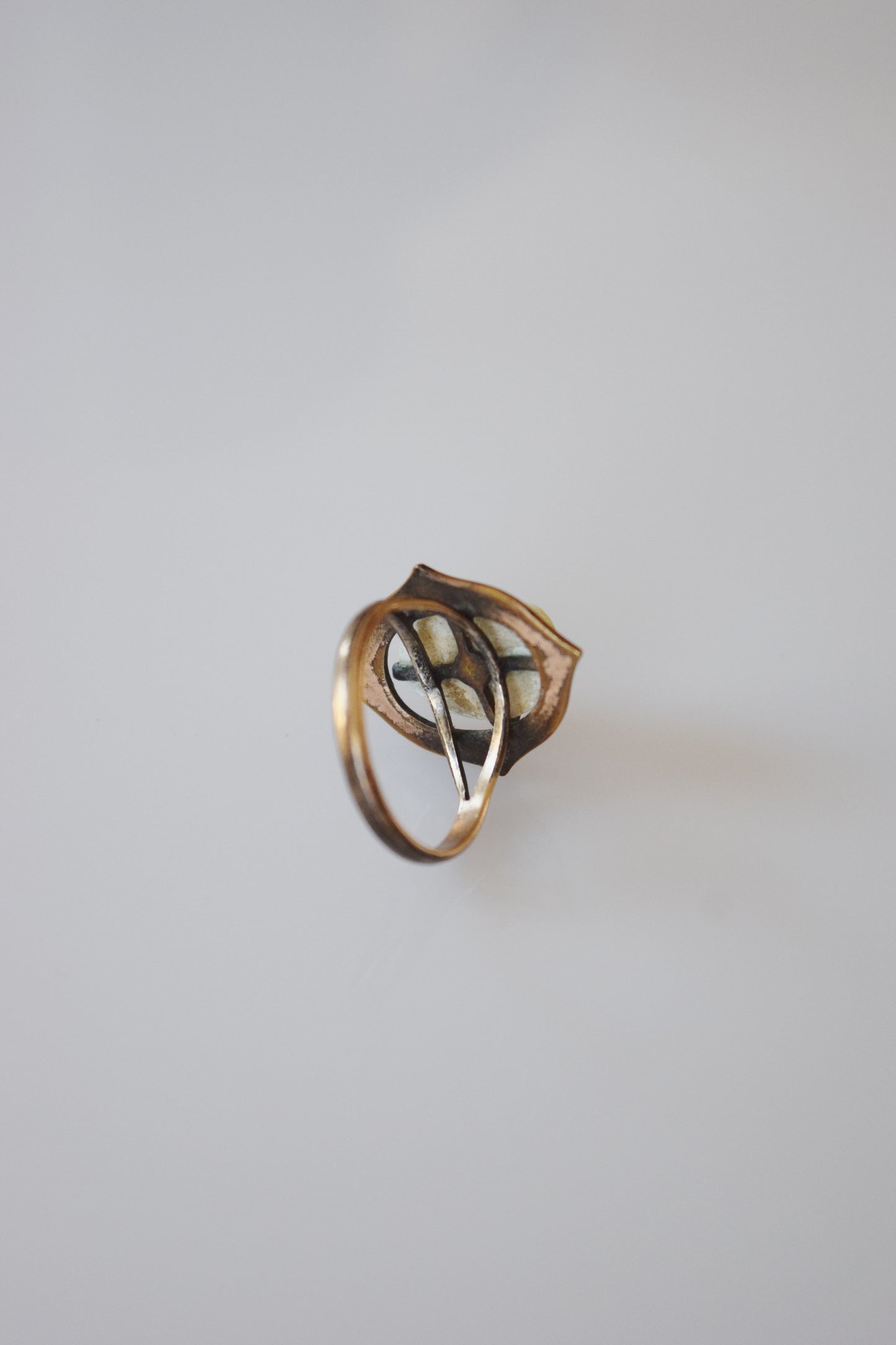 1930s Victorian Revival Cameo Ring