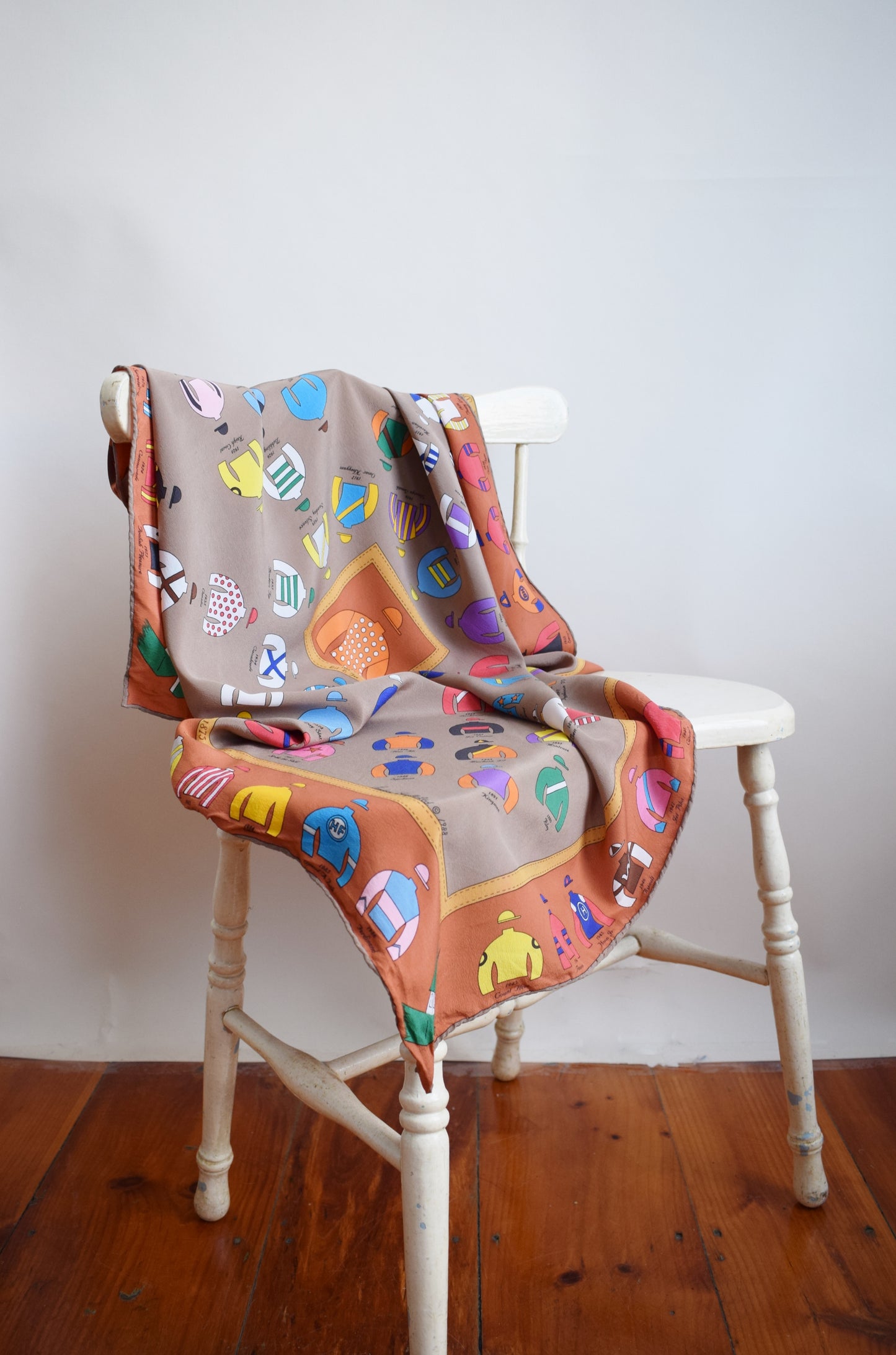 1992 Silk Kentucky Derby Souvenir Scarf