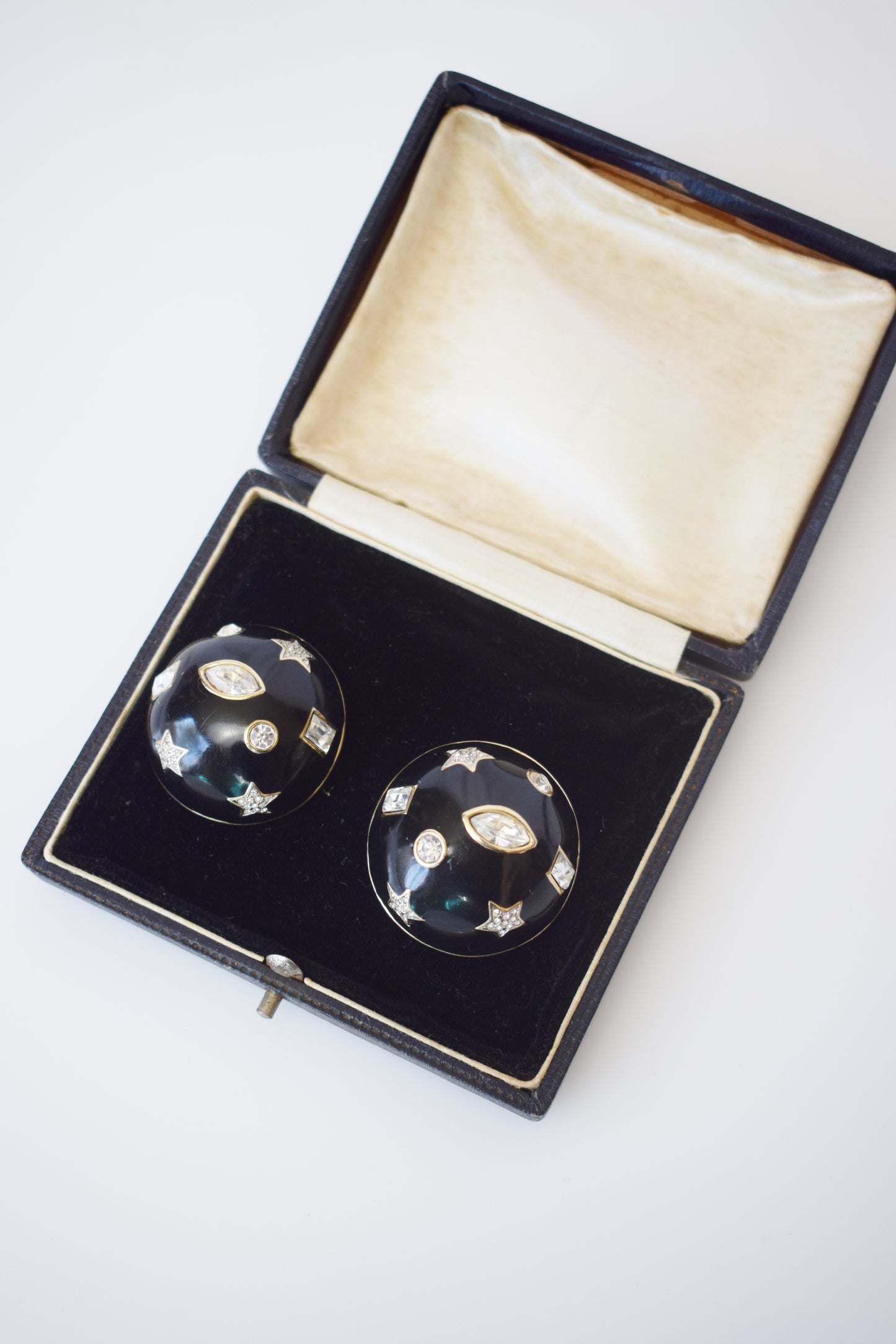 Vintage Celestial Guy Laroche Earrings