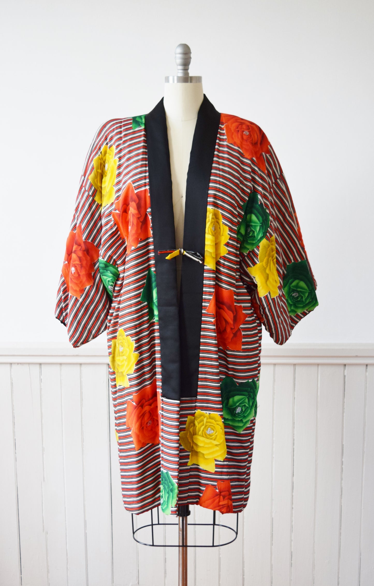 Pop Art Hanten | Quilted Japanese Wrapper / Jacket | L-OS